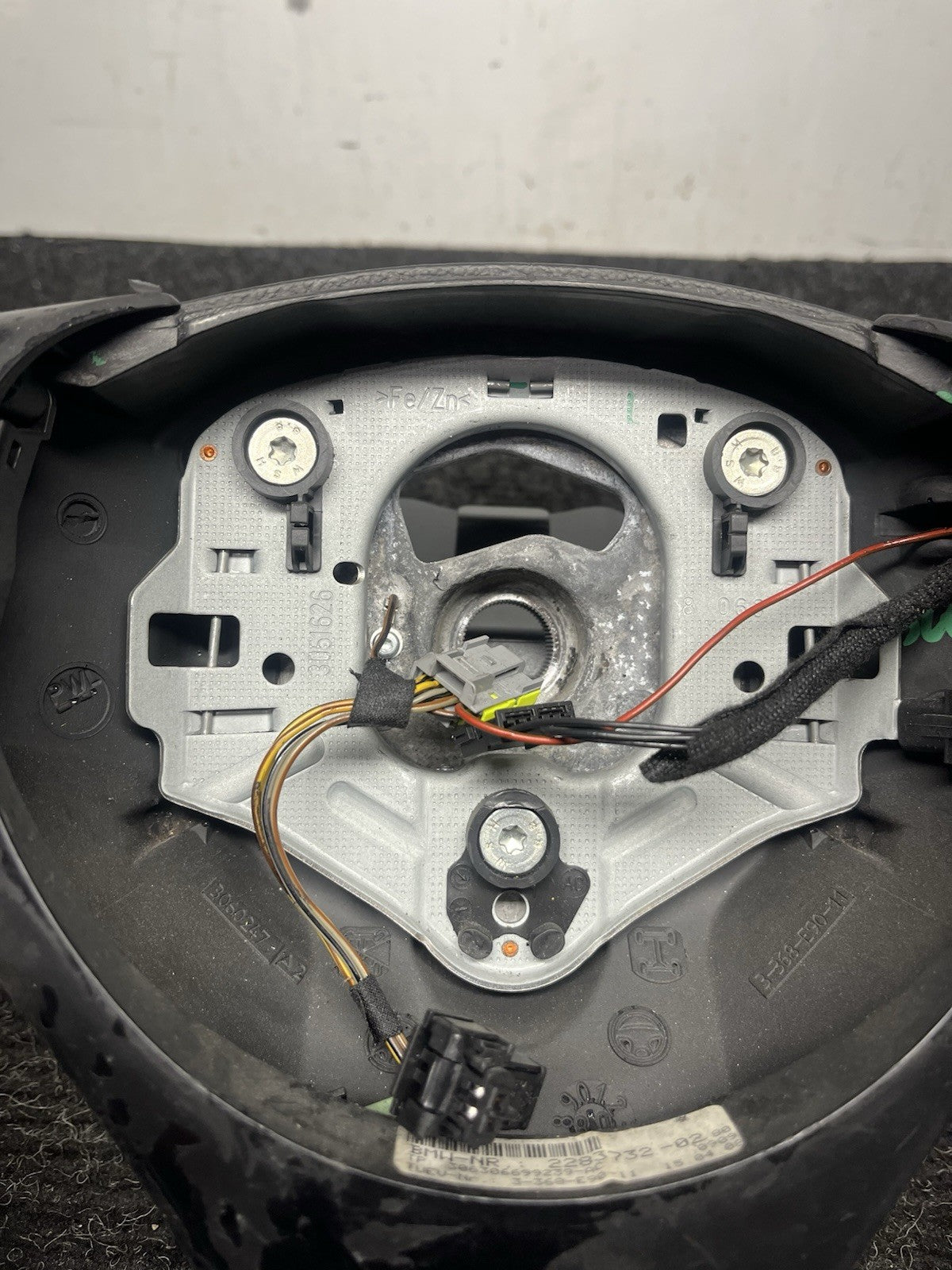 ☑️ 08-13 OEM BMW E90 E92 E93 M3 Steering Wheel MANUAL