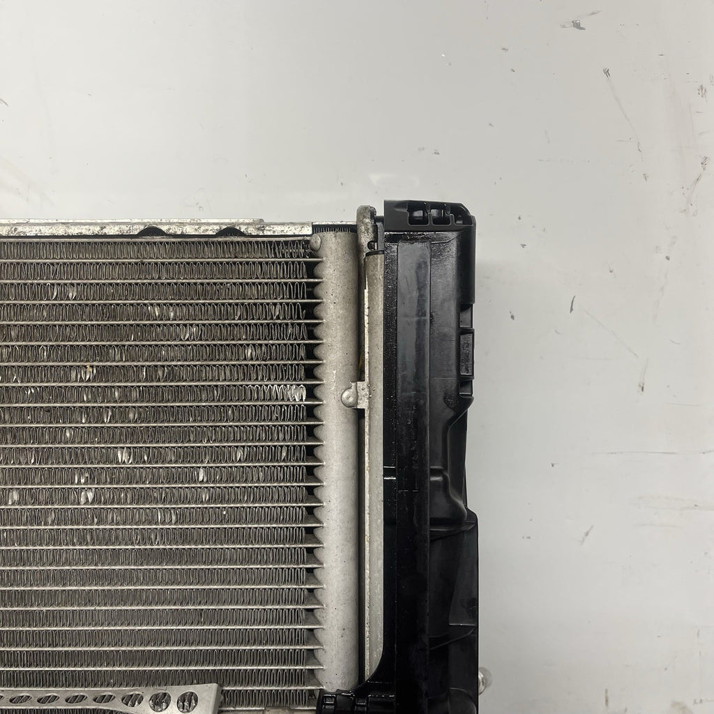 ☑️ 07-13 BMW E92 N54 335i RADIATOR A/T TRANSMISSION OIL COOLER W CONDENSER OEM