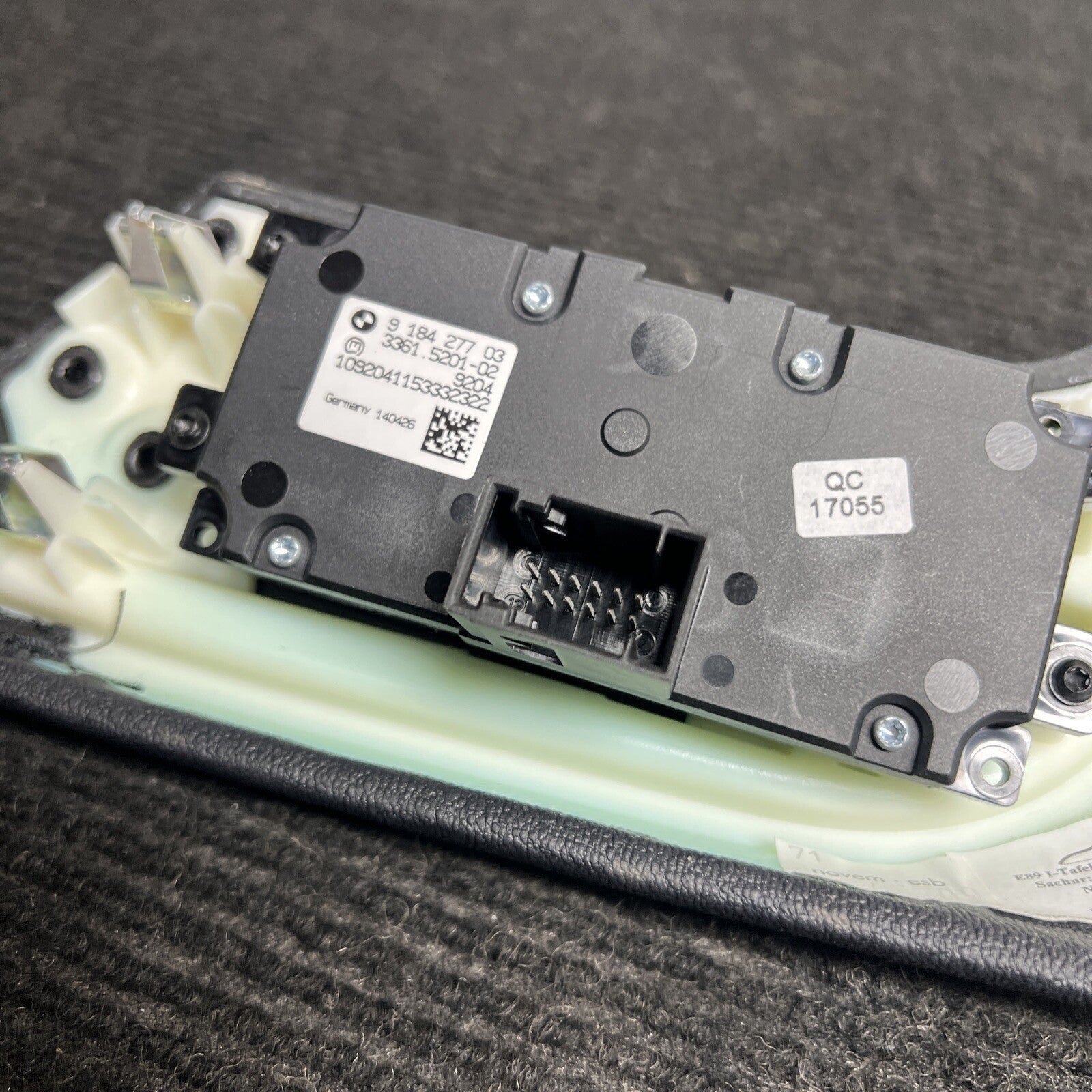 ☑️ 09-16 BMW Z4 E89 Headlight Head Light Lamp Switch Control 9184277 OEM