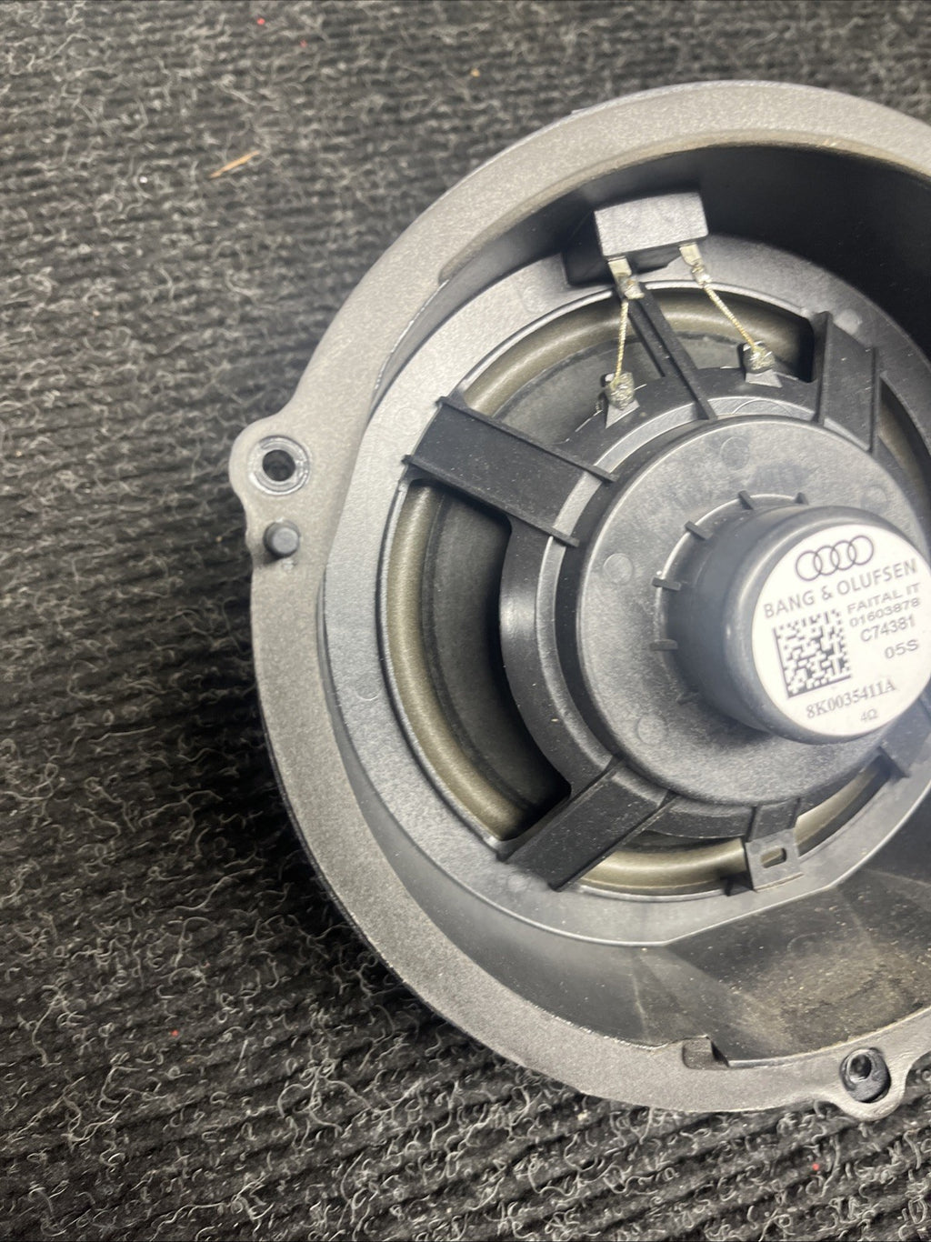 ☑️ 09-16 AUDI S4 A4 REAR DOOR MID TWEETER SPEAKER UNIT BANG & OLUFSEN OEM