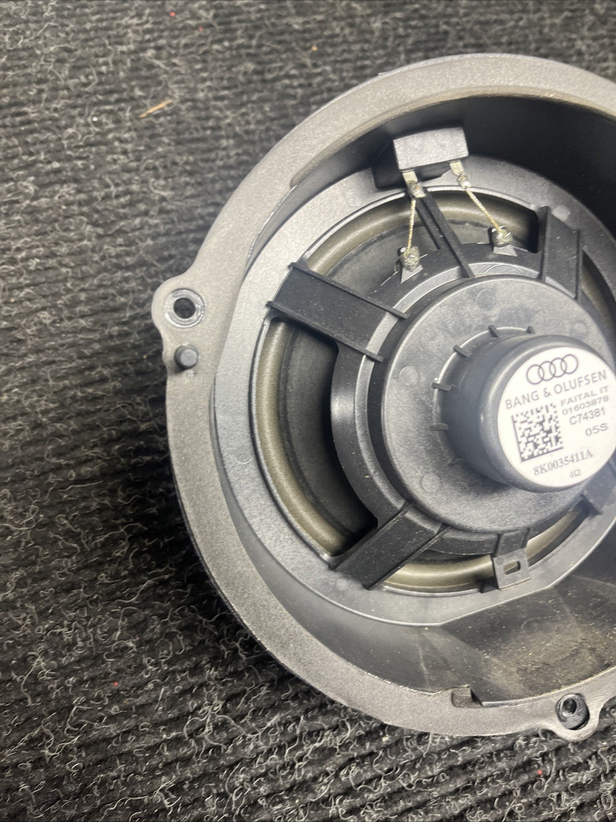 ☑️ 09-16 AUDI S4 A4 REAR DOOR MID TWEETER SPEAKER UNIT BANG & OLUFSEN OEM