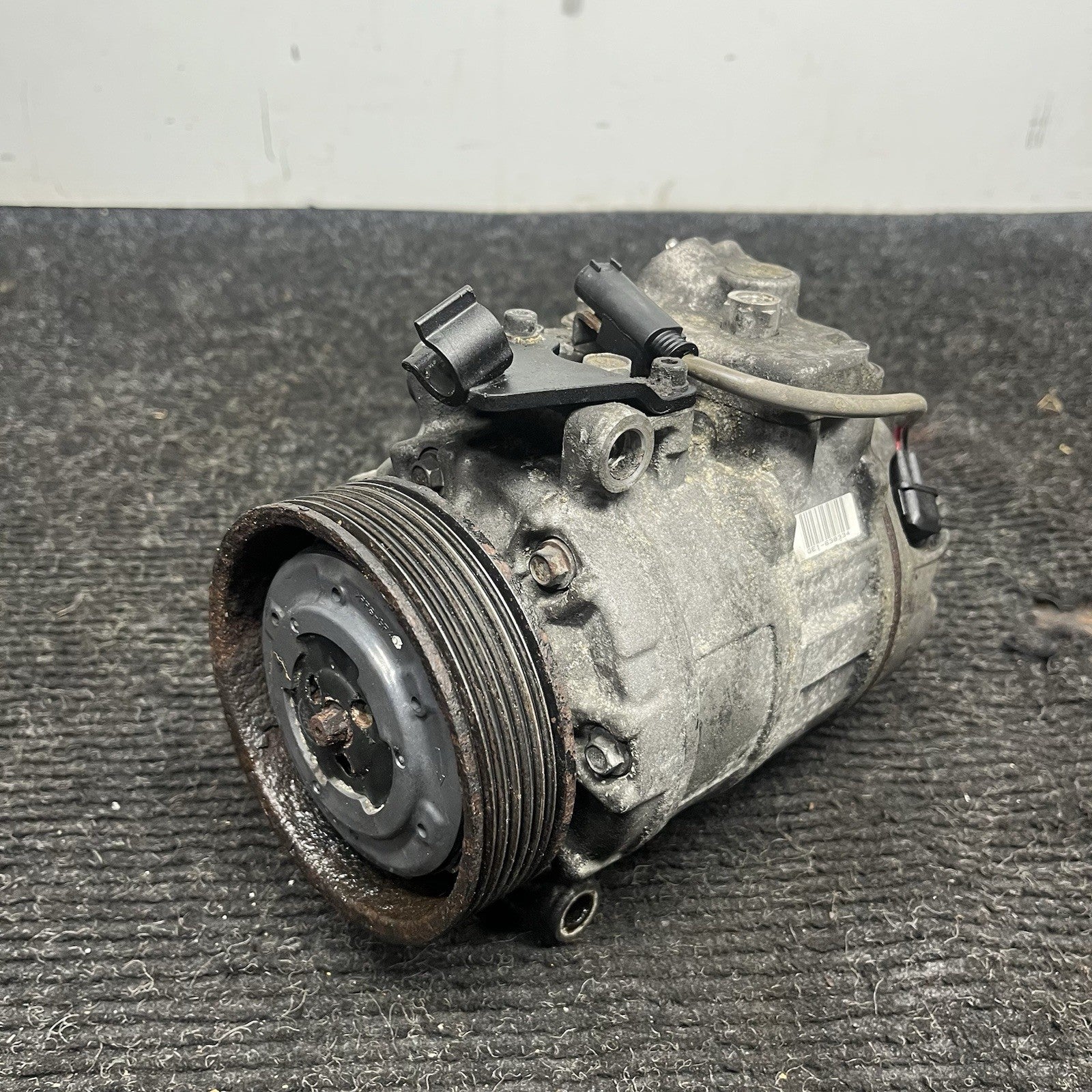☑️ BMW E92 135i 335i N54 N55 ENGINE A/C AC COMPRESSOR AIR CONDITIONING UNIT OEM