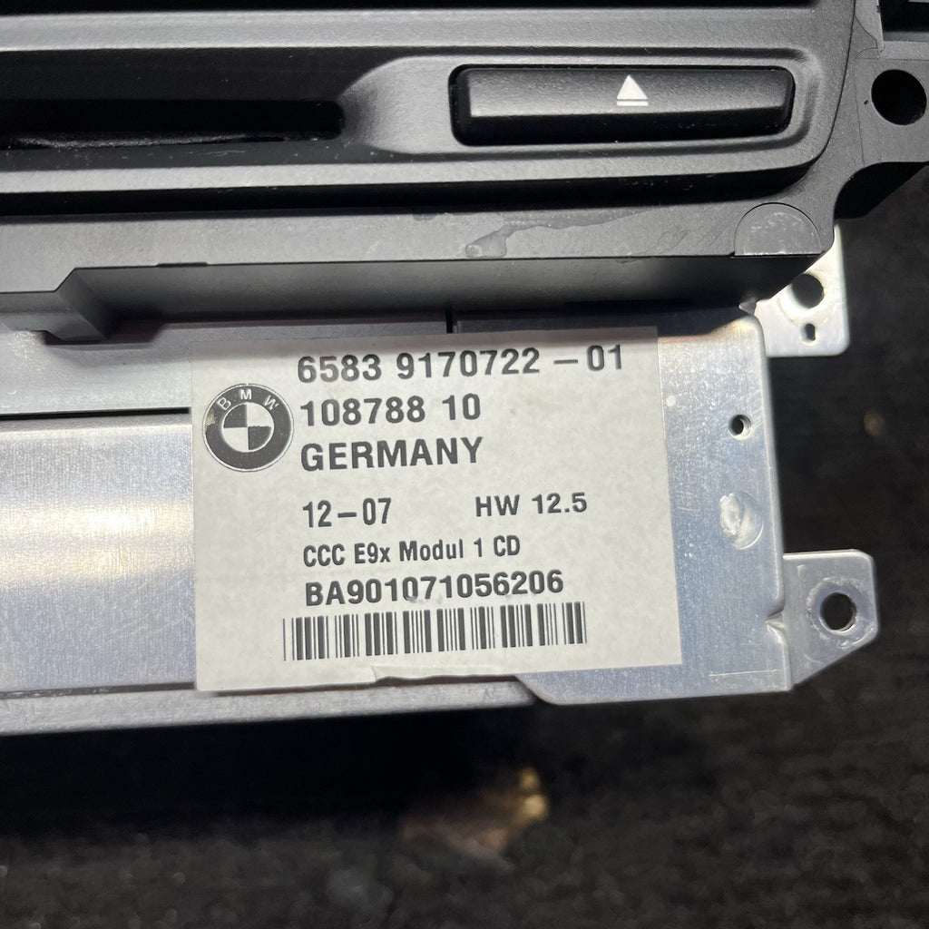 ☑️ BMW E90 E92 E93 3 Series Radio Stereo GPS Nav DVD CD Player CCC Unit OEM