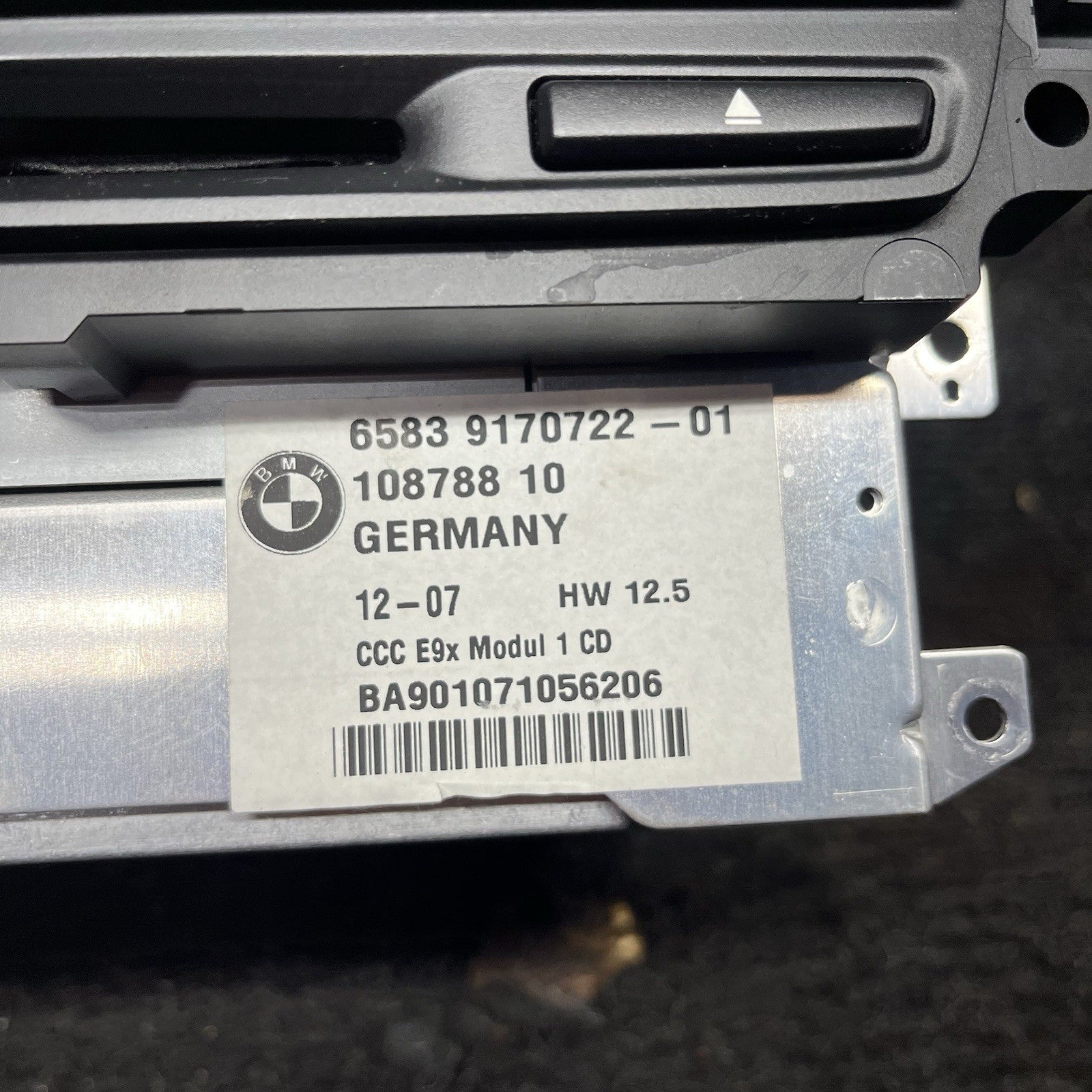 ☑️ BMW E90 E92 E93 3 Series Radio Stereo GPS Nav DVD CD Player CCC Unit OEM