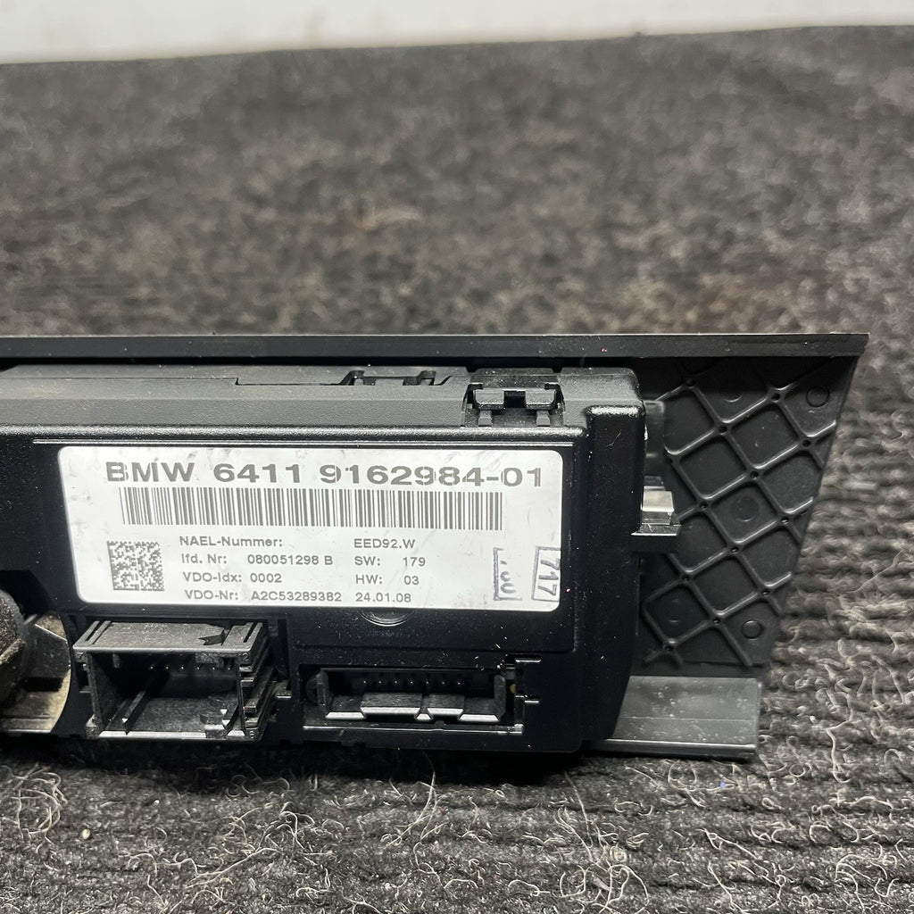 ☑️ 07-13 OEM BMW E92 E93 328 335 AC A/C Heater Climate Control Switch Panel