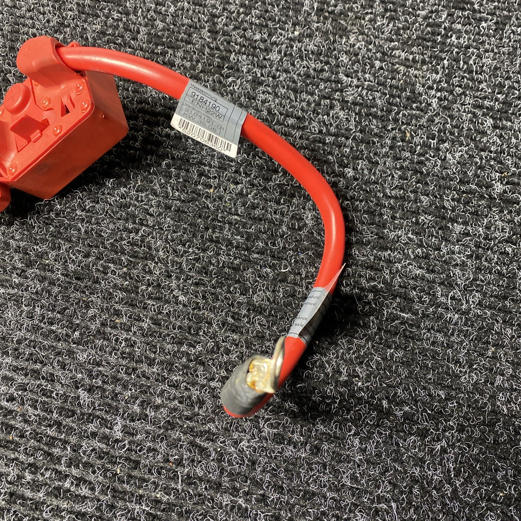 ☑️ 06-13 OEM BMW E82 E90 E92 M3 Battery Plus Pole Terminal Positive Red Cable