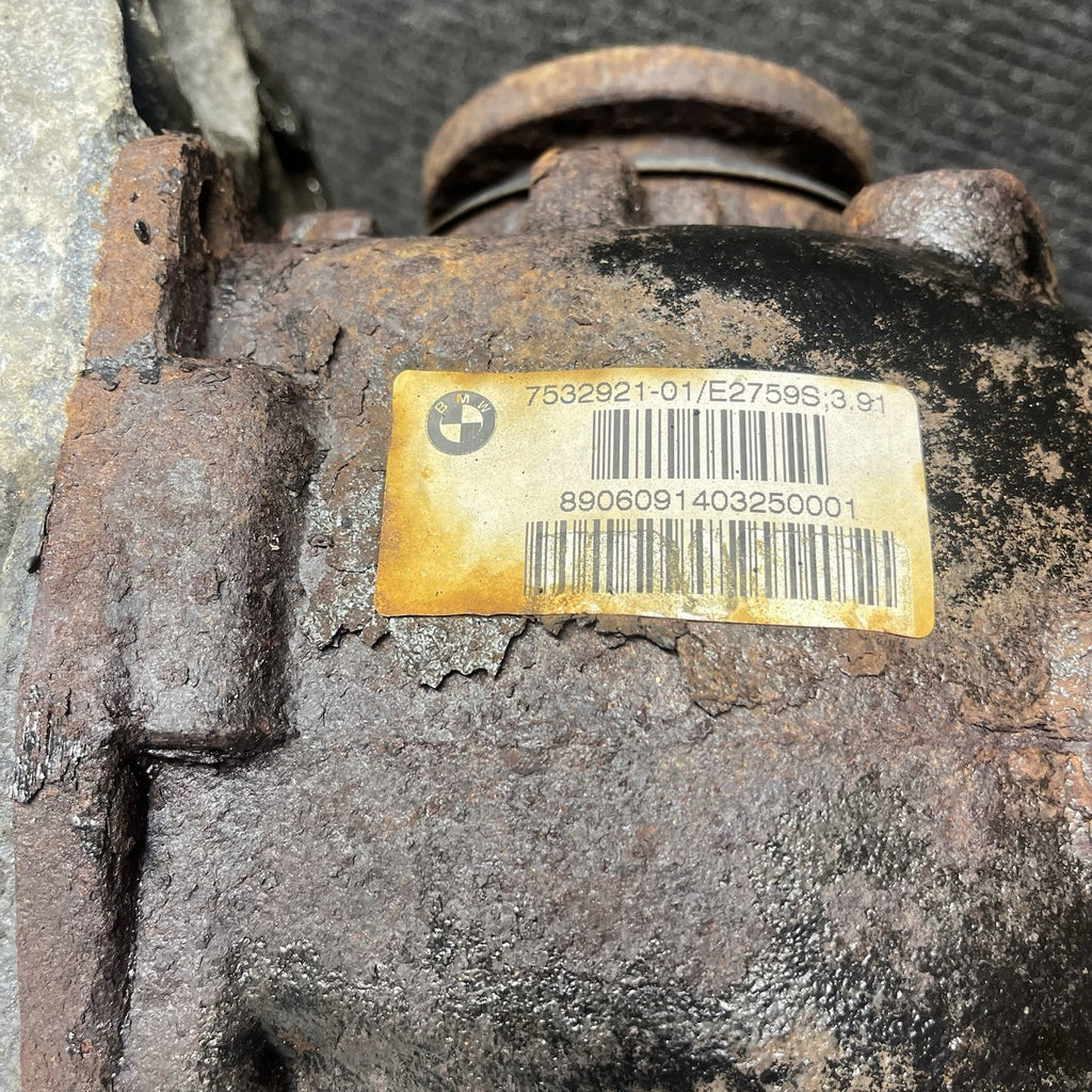 ☑️ 06-13 OEM BMW E90 E92 328 AWD N52 AT Rear Differential Axle Carrier 3.91