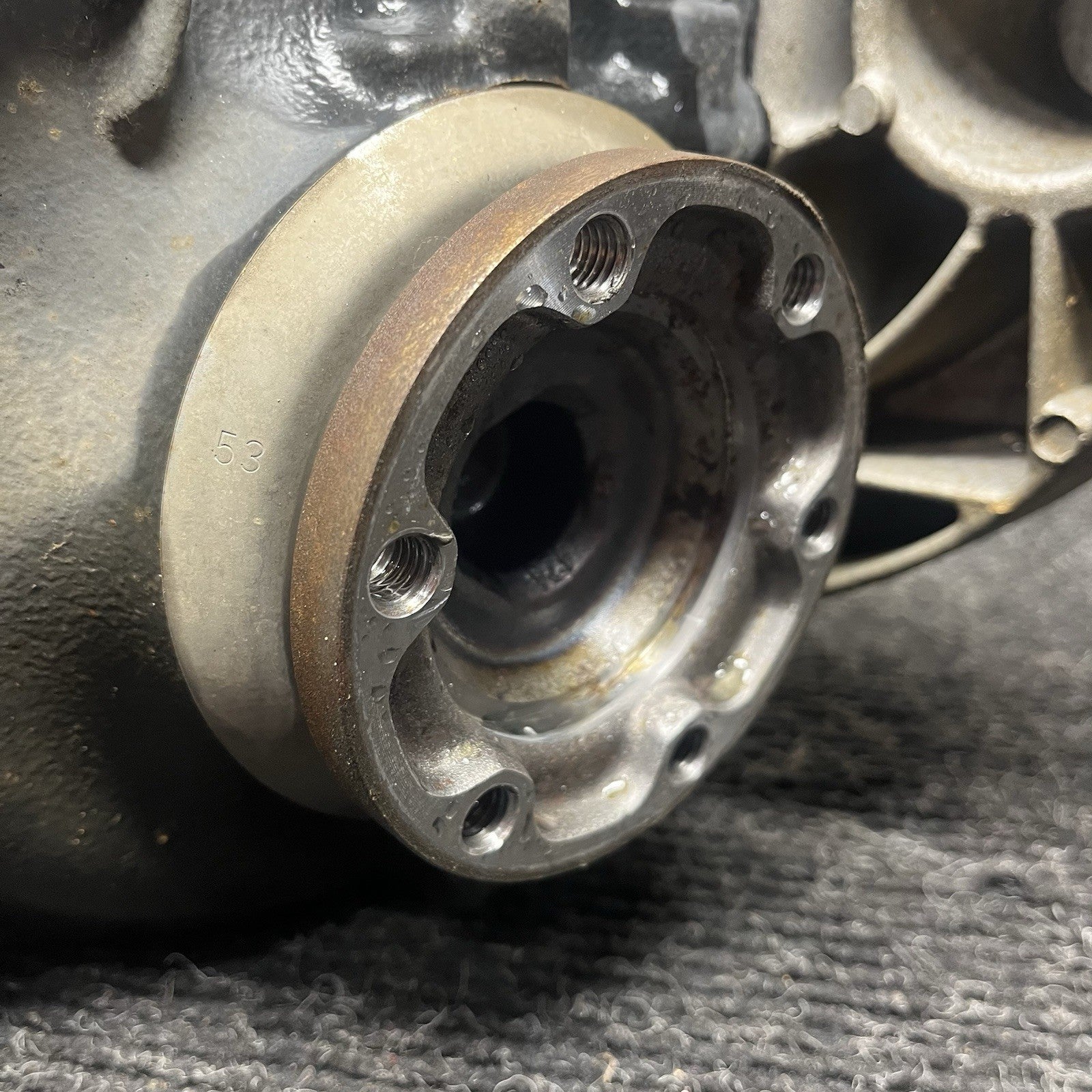 ☑️ 2007-2013 BMW 328i Rear Differential Carrier 3.73 Ratio 33107566179 OEM