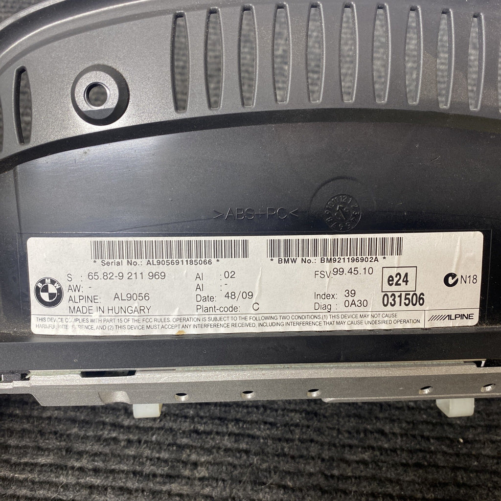 ☑️ 11-13 BMW E92 E93 CIC Navigation Dash Information On-Board Monitor Screen LCI