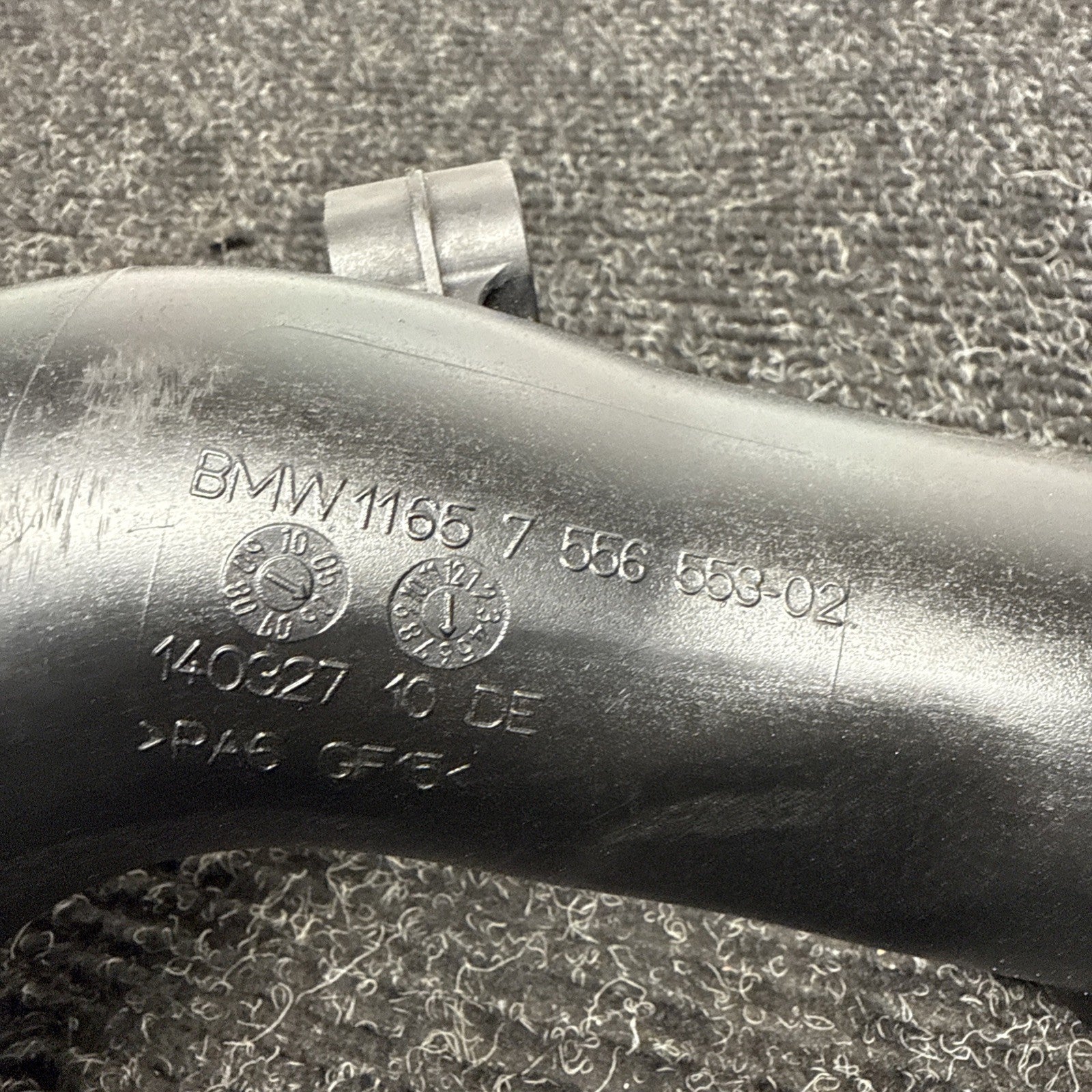 ☑️ 07-13 Bmw E82 E90 E92 135I 335I Intercooler Charge Pipe Intake Pipe Tube Oem