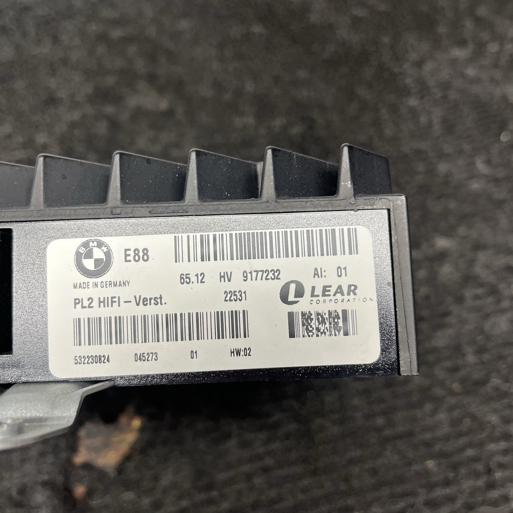 ☑️ 08-13 BMW E88 128i 135i Convertible Radio Audio Amplifier Unit 9177232 OEM