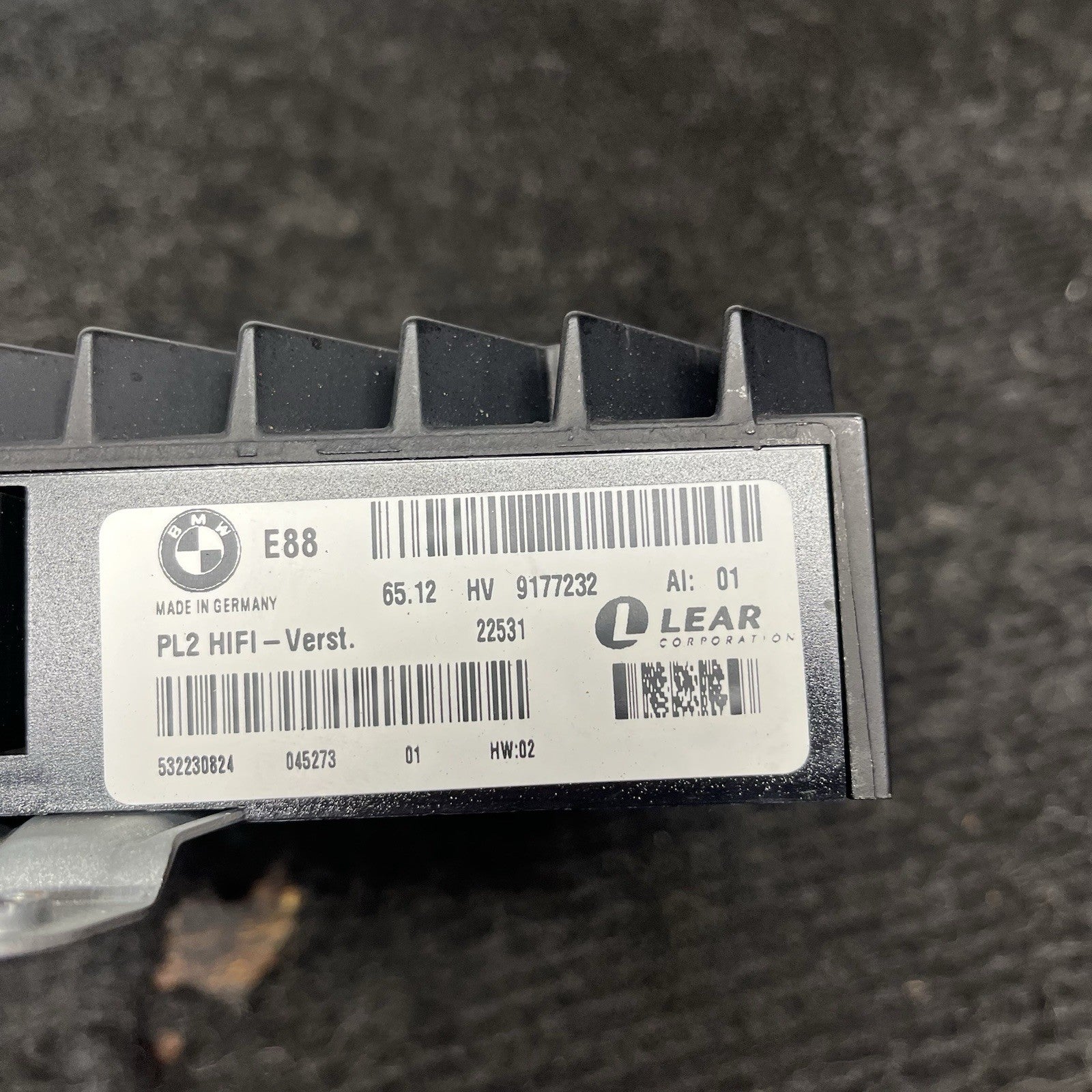☑️ 08-13 BMW E88 128i 135i Convertible Radio Audio Amplifier Unit 9177232 OEM