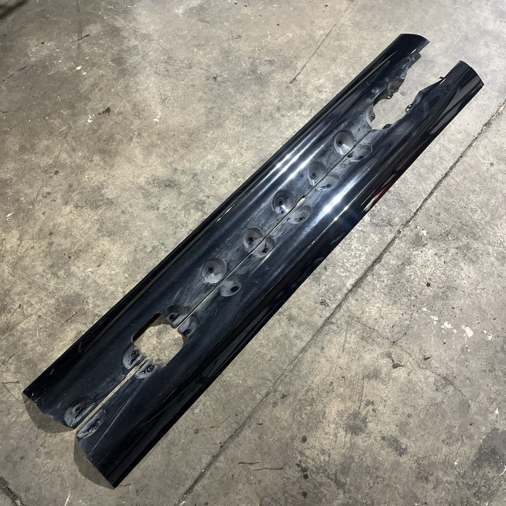 ☑️ 00-06 Bmw E46 3 Series 2dr PAIR LR MTech Rocker Skirt Panel Molding Oem