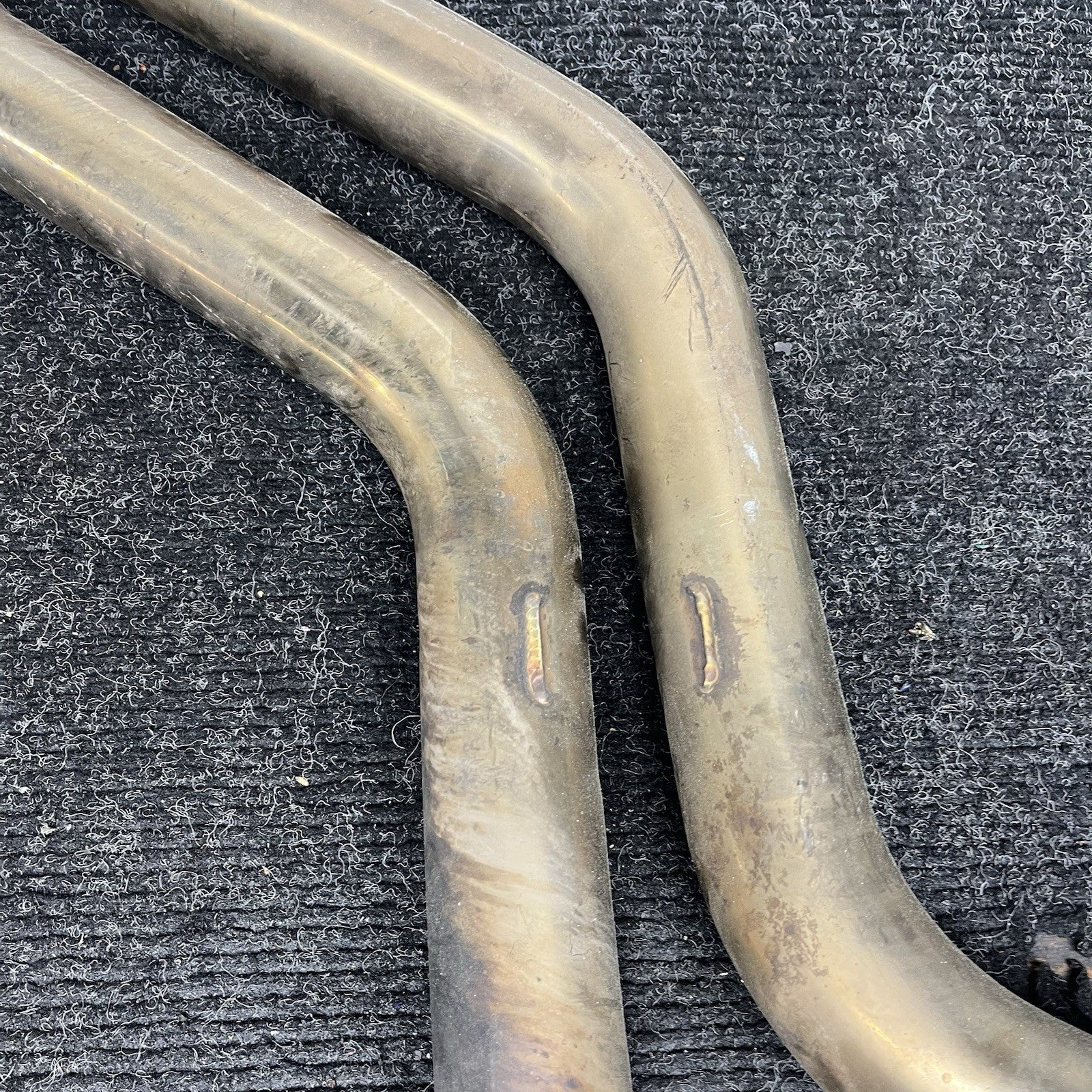 ☑️ 01-06 BMW E46 M3 Section 1 Exhaust Pipes W/ Resonator