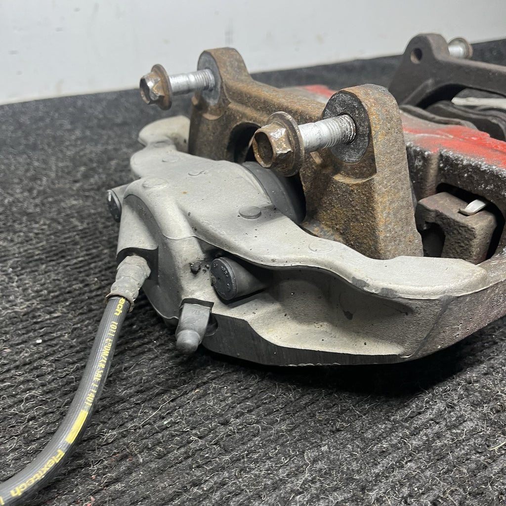 ☑️ 06-11 E90 E91 E92 E93 E84 335 Z4 BMW 335i Front Brake Caliper Set OEM