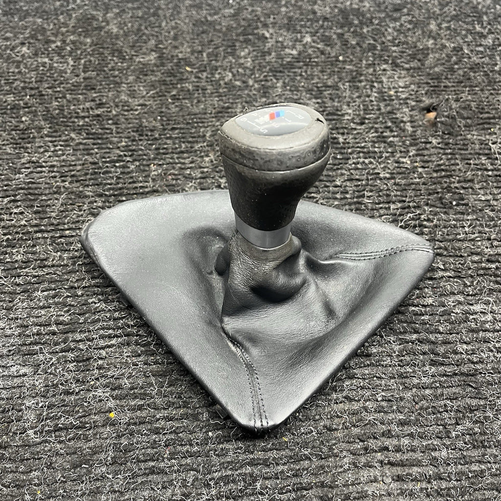 ☑️ 08-13 OEM BMW E82 E88 Manual Transmission M Sport Gear Shifter Knob Leather