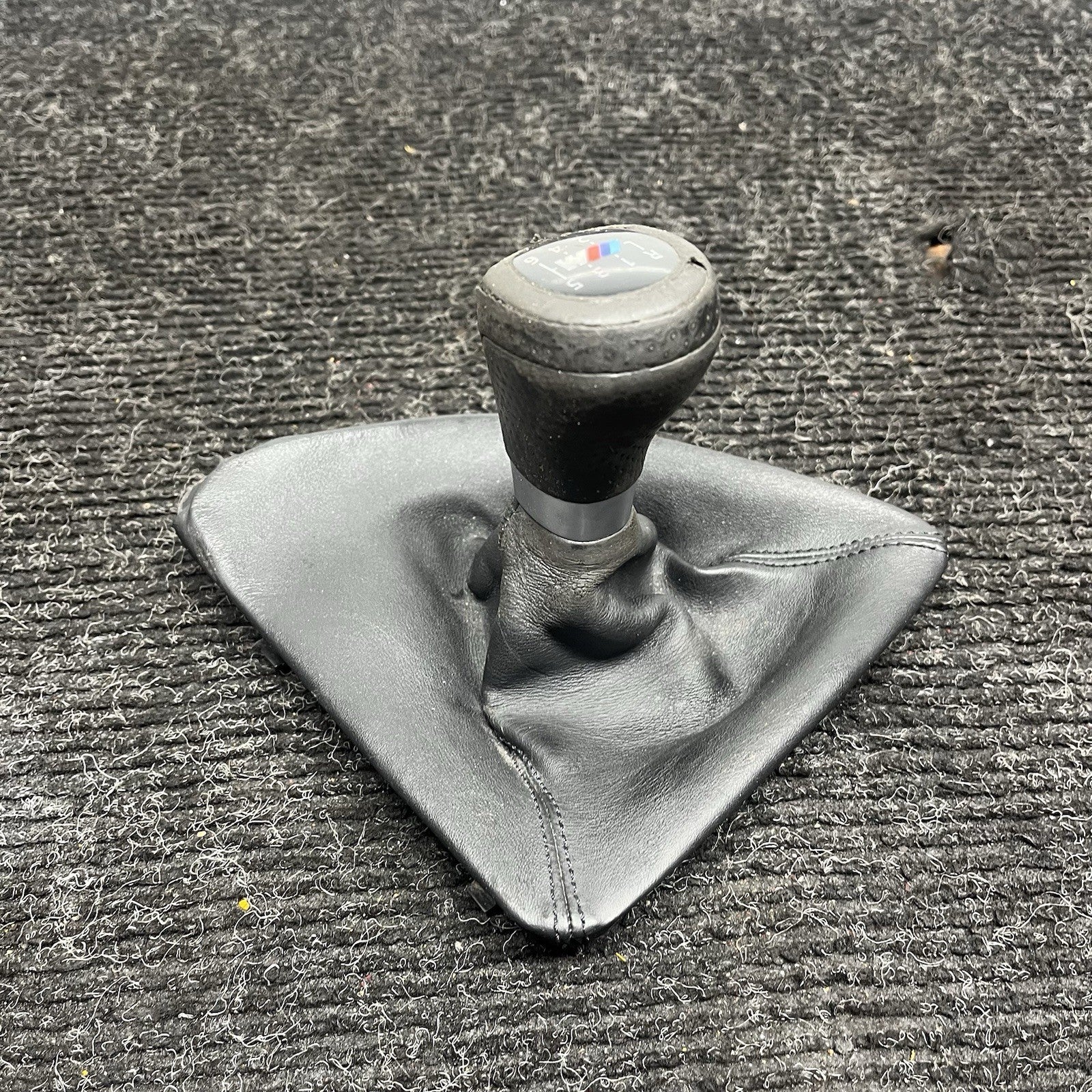 ☑️ 08-13 OEM BMW E82 E88 Manual Transmission M Sport Gear Shifter Knob Leather