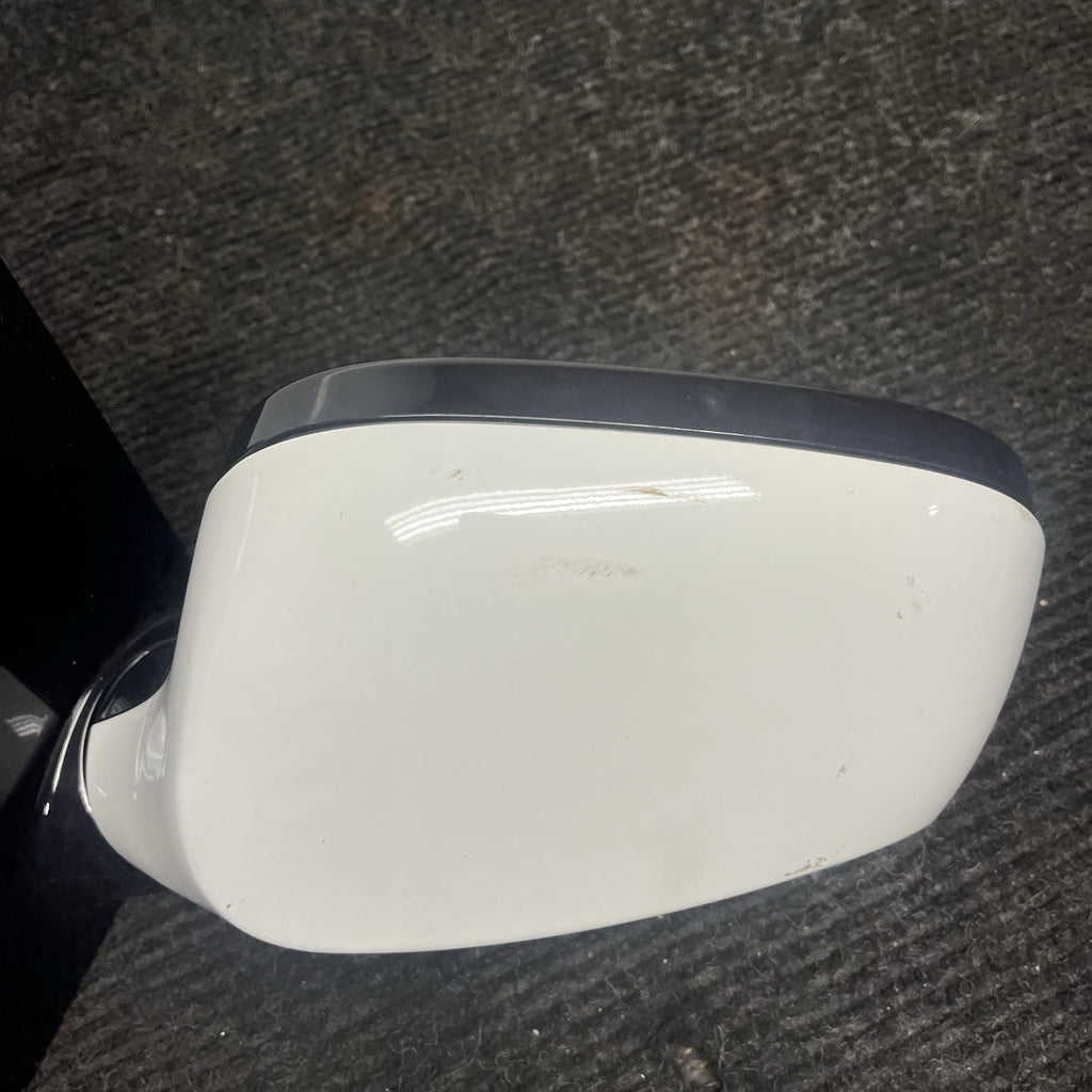 ☑️ 10-13 OEM BMW E82 E88 Front Left Driver Side Heated Mirror Assembly White