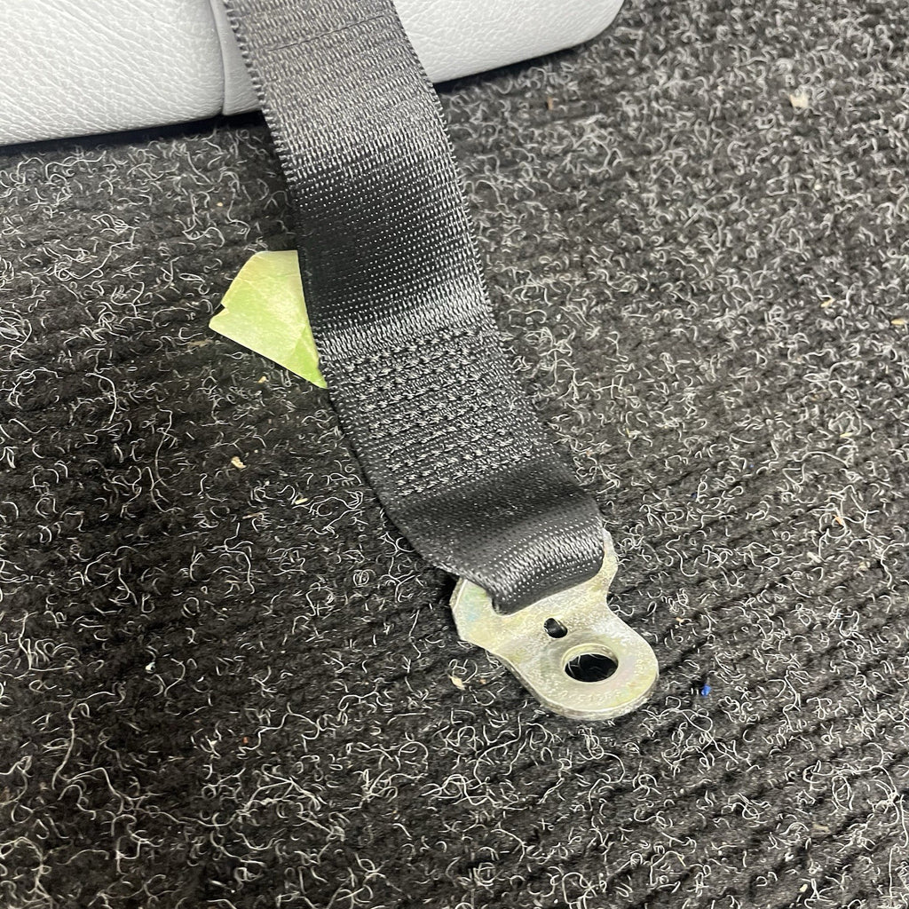 ☑️94-99 BMW E36 3-Series Coupe Sedan Rear Seat Folding Backrest Grey Leather OEM