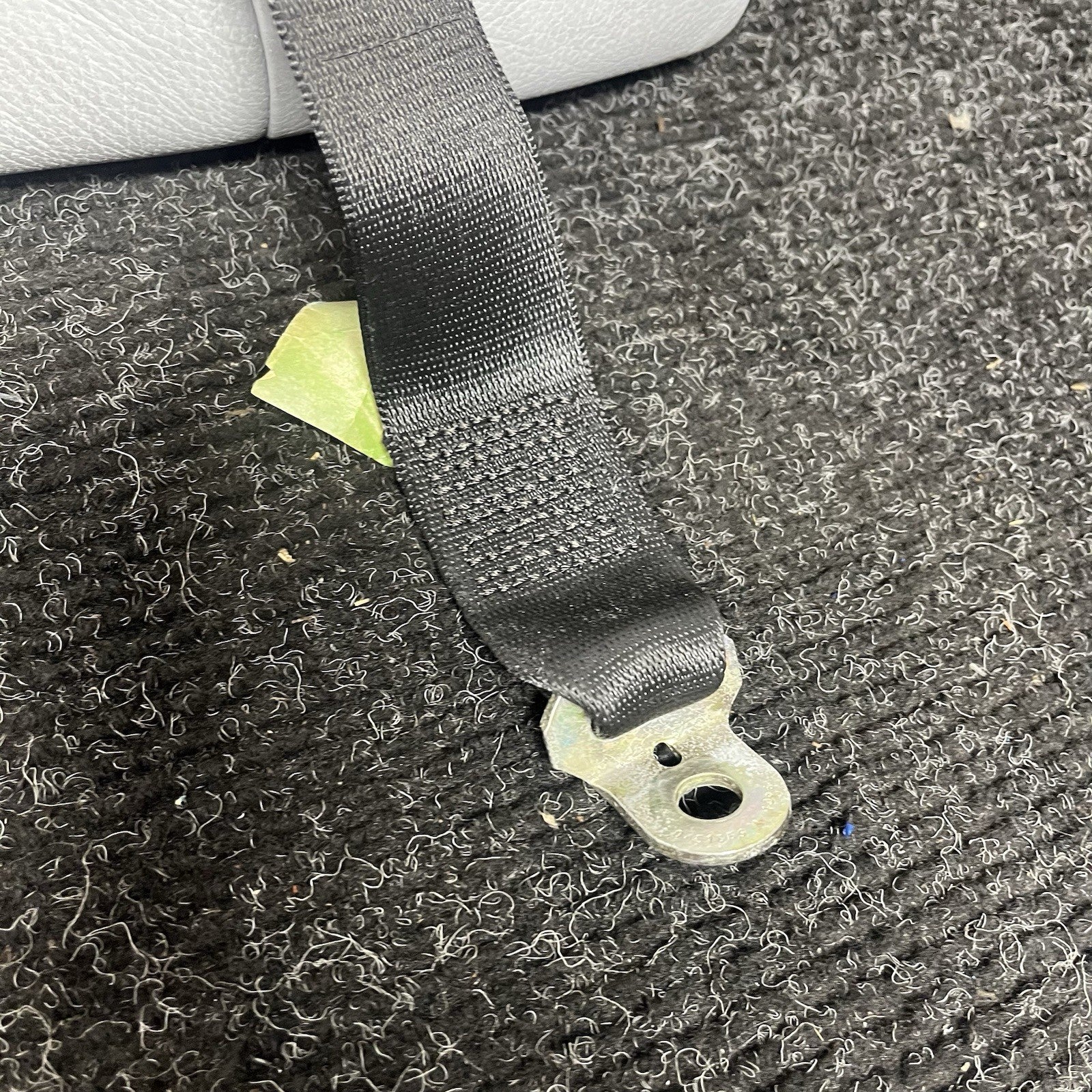 ☑️94-99 BMW E36 3-Series Coupe Sedan Rear Seat Folding Backrest Grey Leather OEM
