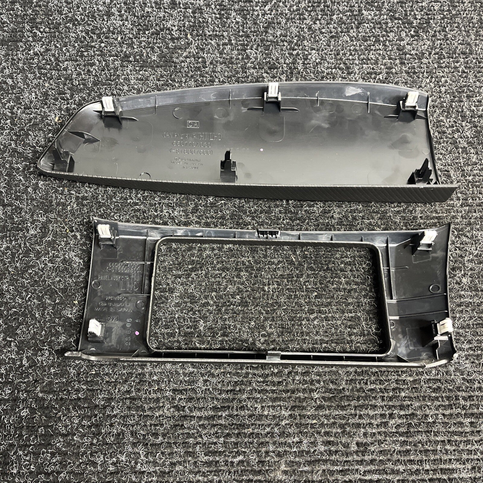 ☑️ 2013-17 Subaru BRZ Radio Surround & Dash Trim 66060CA080; 66077CA080 8093