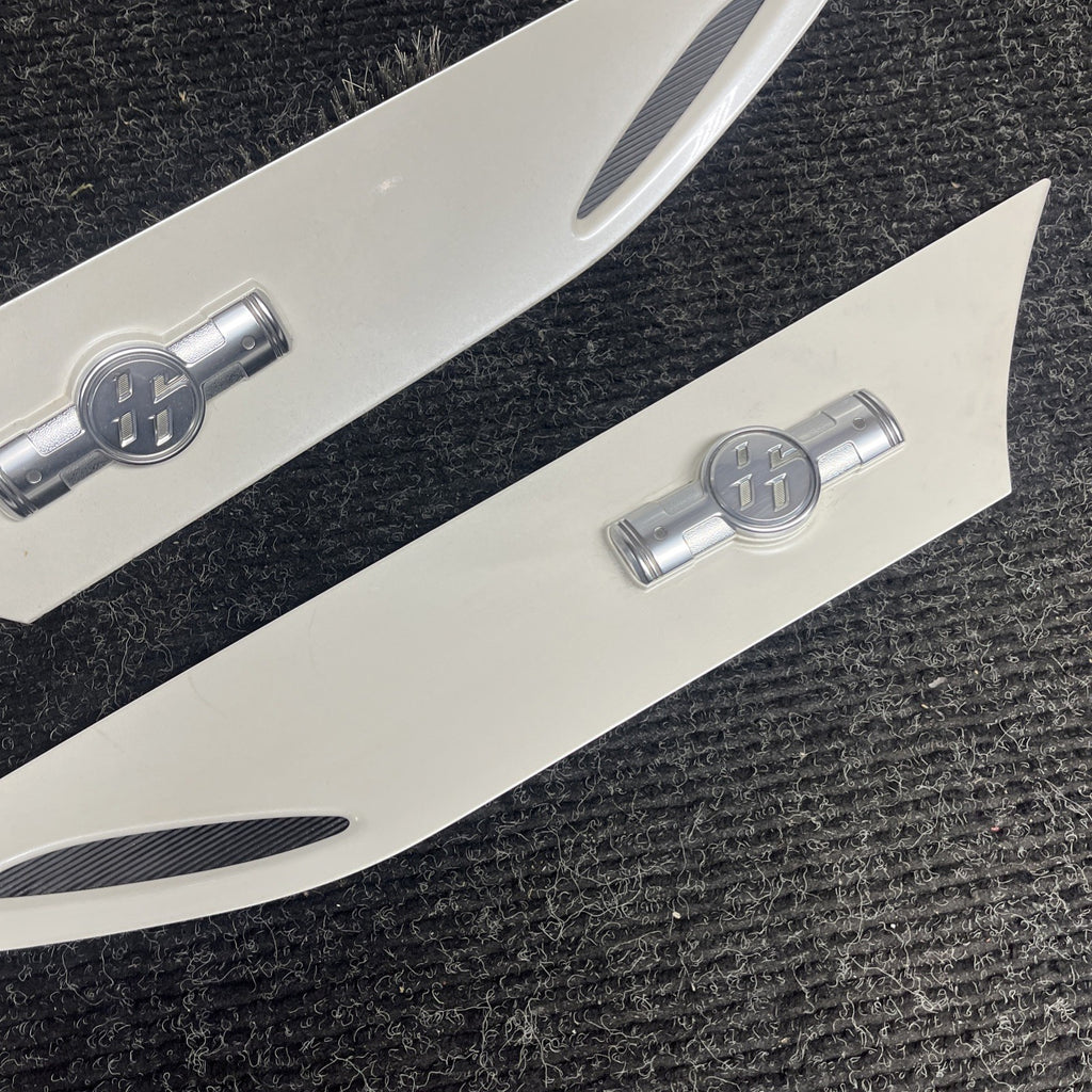 ☑️ 2013-2016 Scion FRS Subaru BRZ 86 OEM Fender Garnish Trim Set Gray Grey