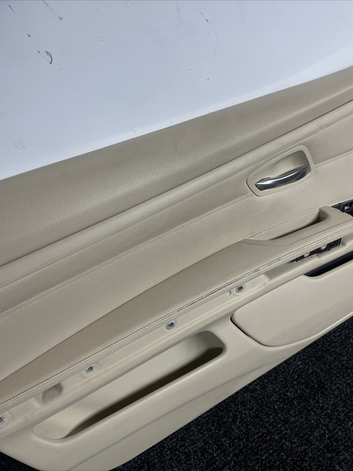 ☑️ 2007-2013 Bmw 3 Series E92 Oyster Door Panel Front Driver Left Oem