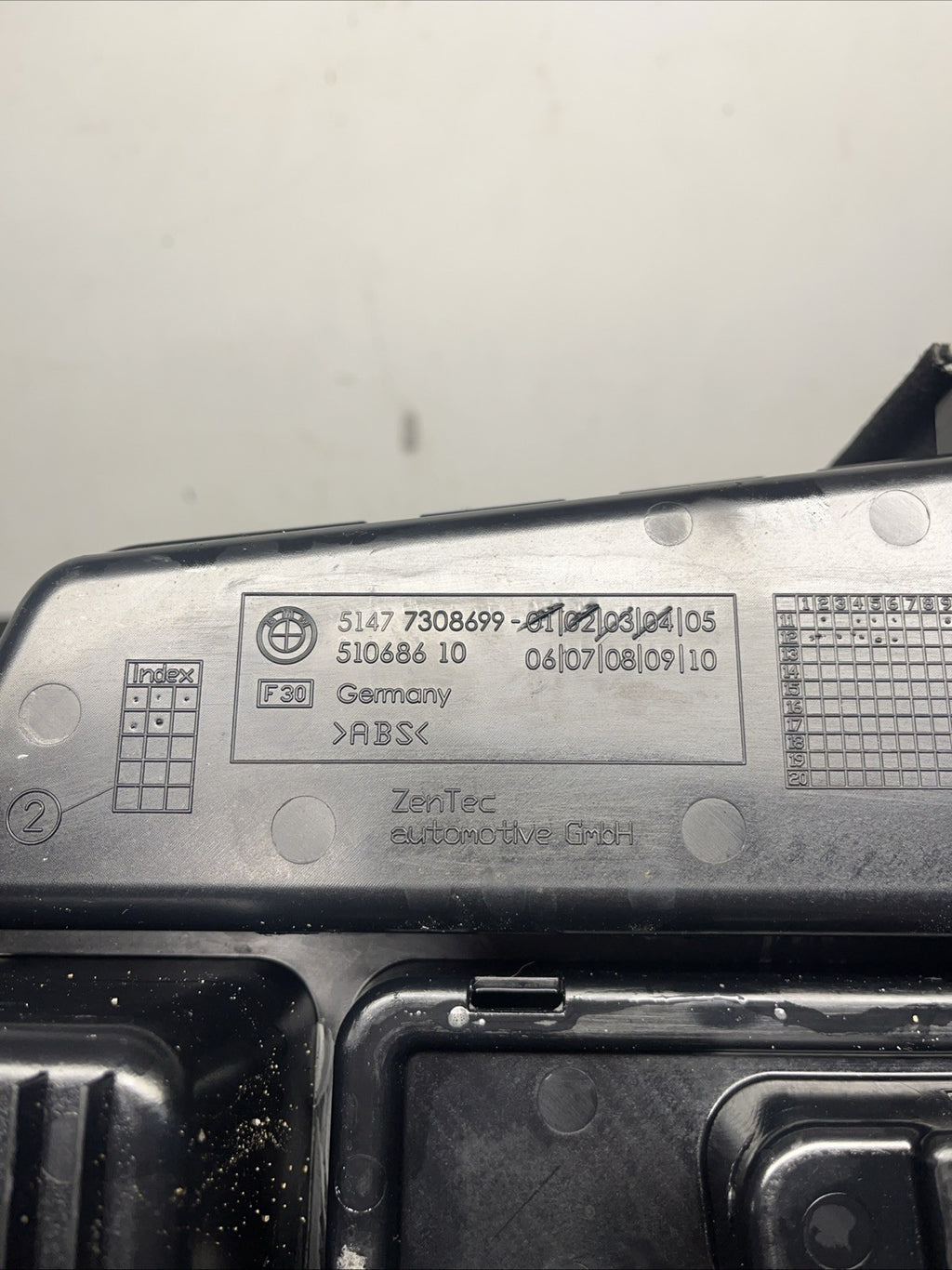 ☑️ 12-18 BMW 328i 320i Trunk Battery Cover Trim &Tool Compartment W/O Tool Oem