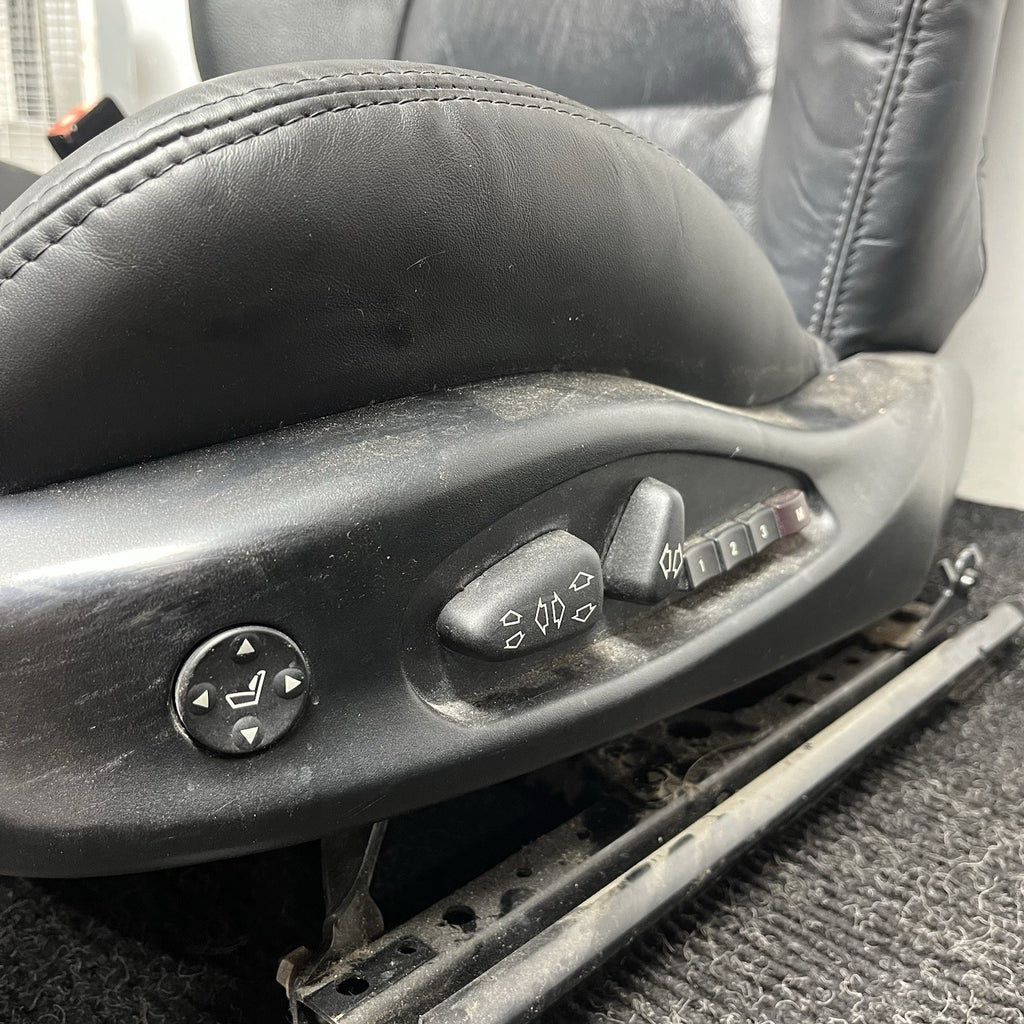 ☑️ OEM BMW E46 325CI 330CI Sedan Front Driver Left Seat Black