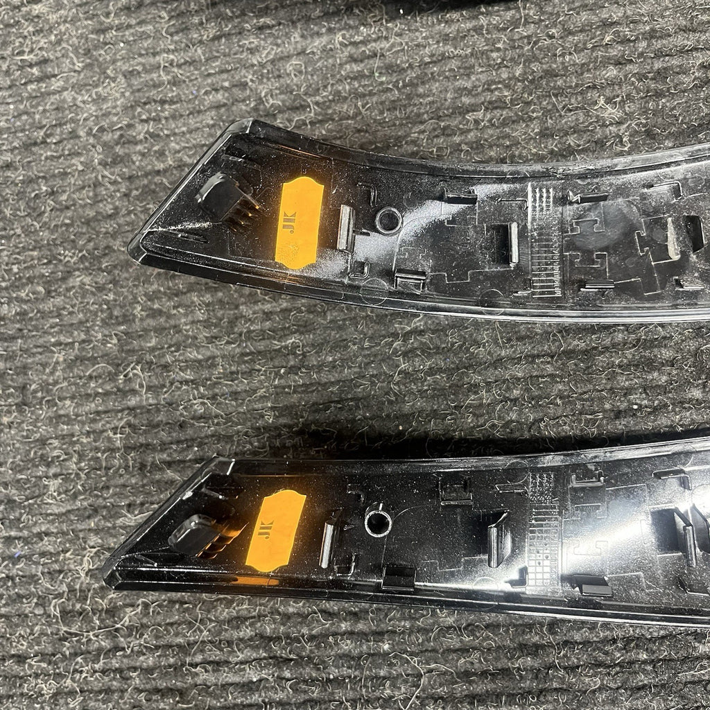 ☑️ 12-18 BMW F30 320i 328i 428i Door Handle Trim Cover Molding Set OEM