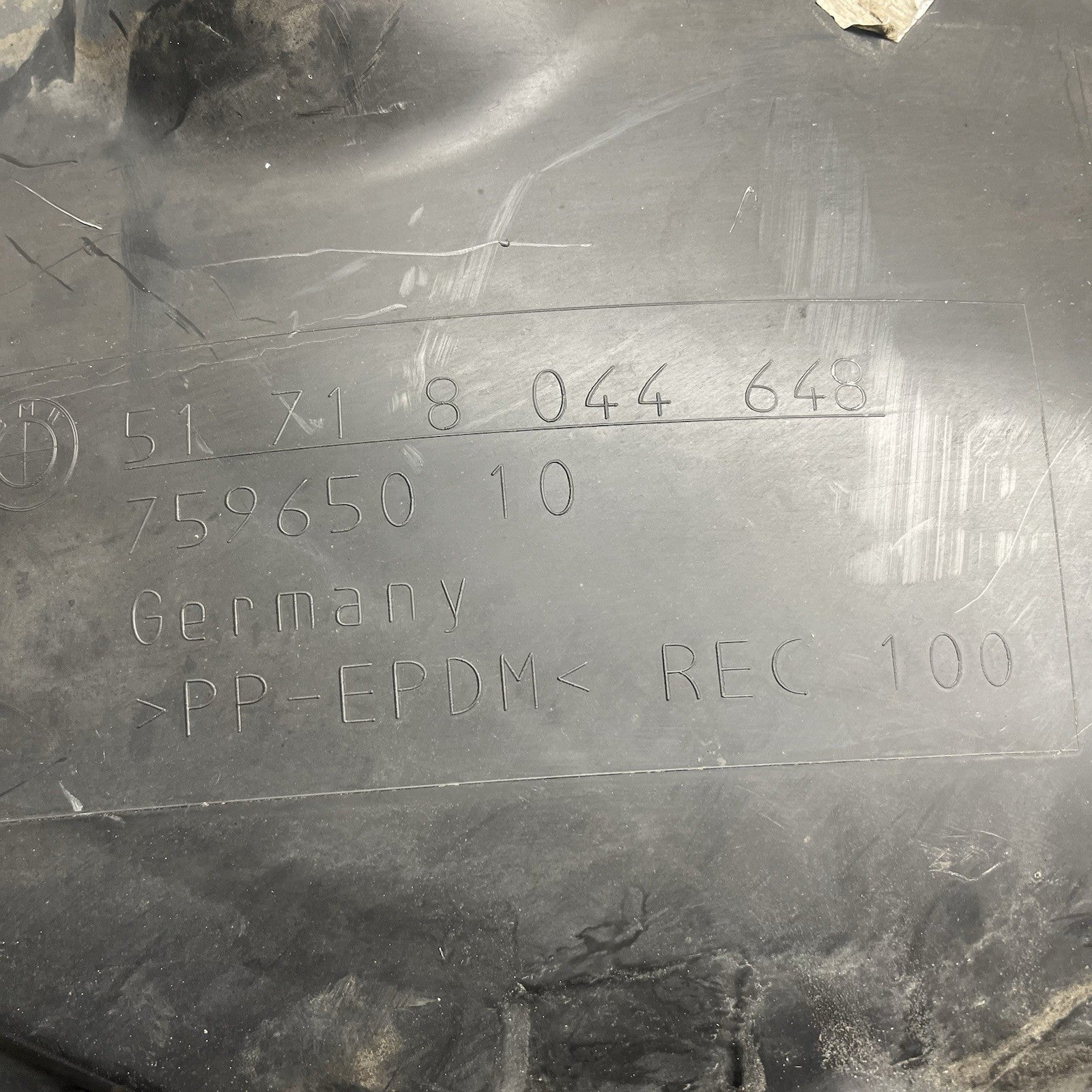 ☑️ 08-13 BMW E93 M3 Convertible Rear Right Wheel Housing Fender Liner Cover OEM