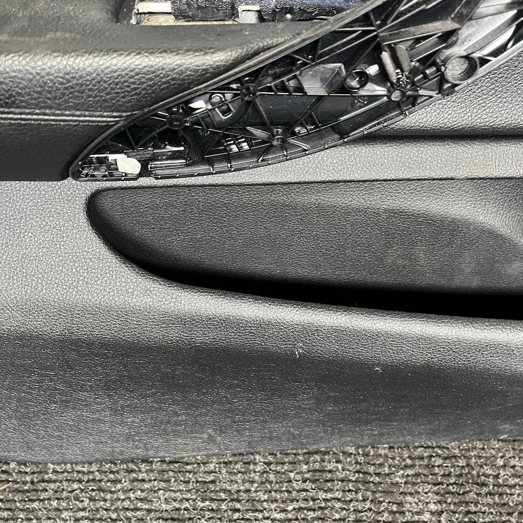 ☑️ 15-20 OEM BMW F36 428 430 Front Driver Side Door Card Panel Sensatec Black