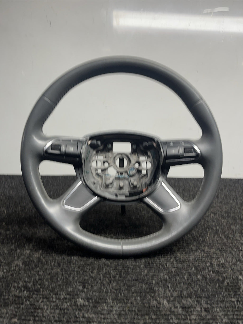 ☑️ 2013-2017 AUDI A4 S4 AllRoad Q5 SQ5 Q7 STEERING WHEEL 4 SPOKE 4L0419091AC OEM