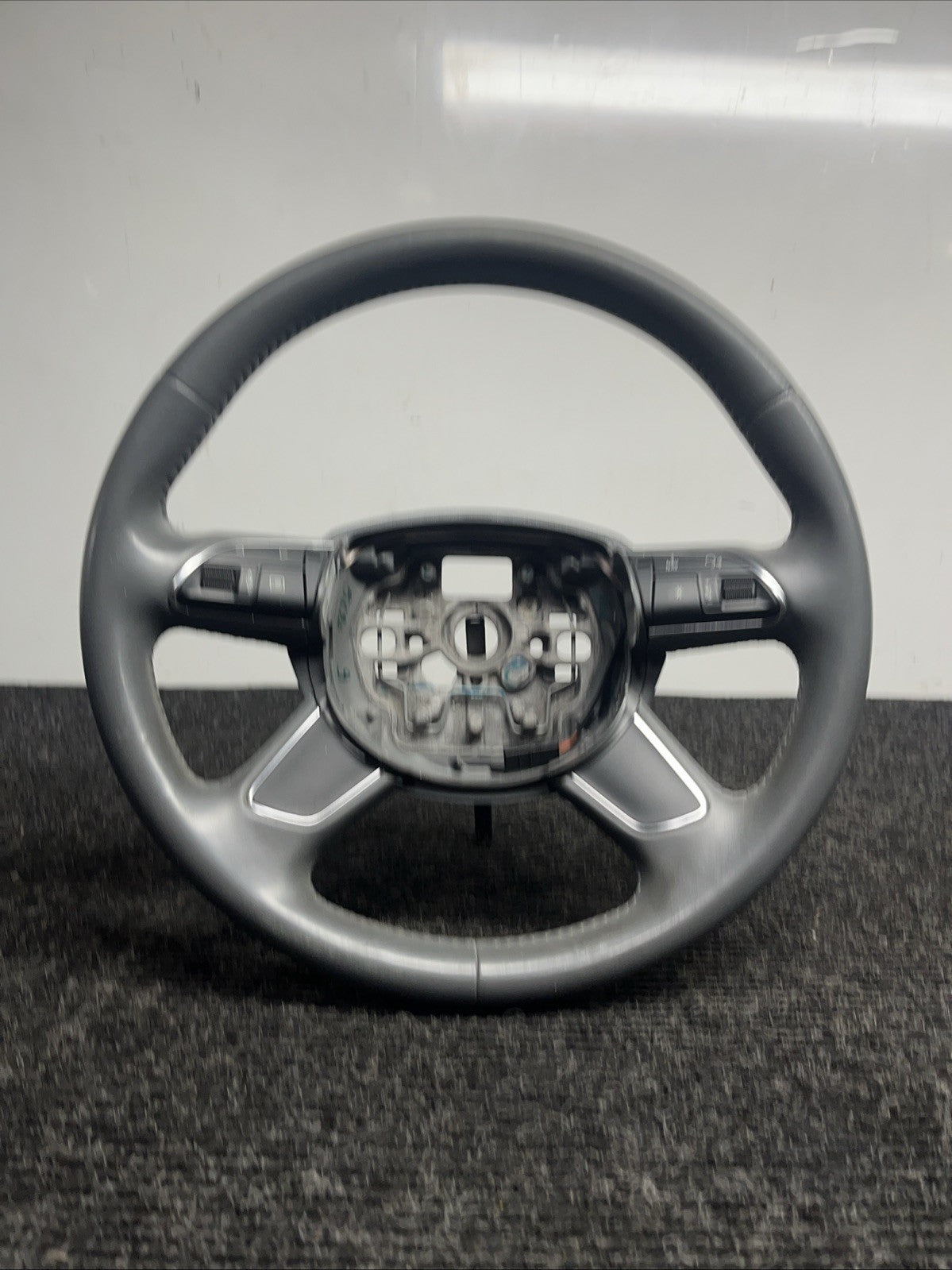 ☑️ 2013-2017 AUDI A4 S4 AllRoad Q5 SQ5 Q7 STEERING WHEEL 4 SPOKE 4L0419091AC OEM
