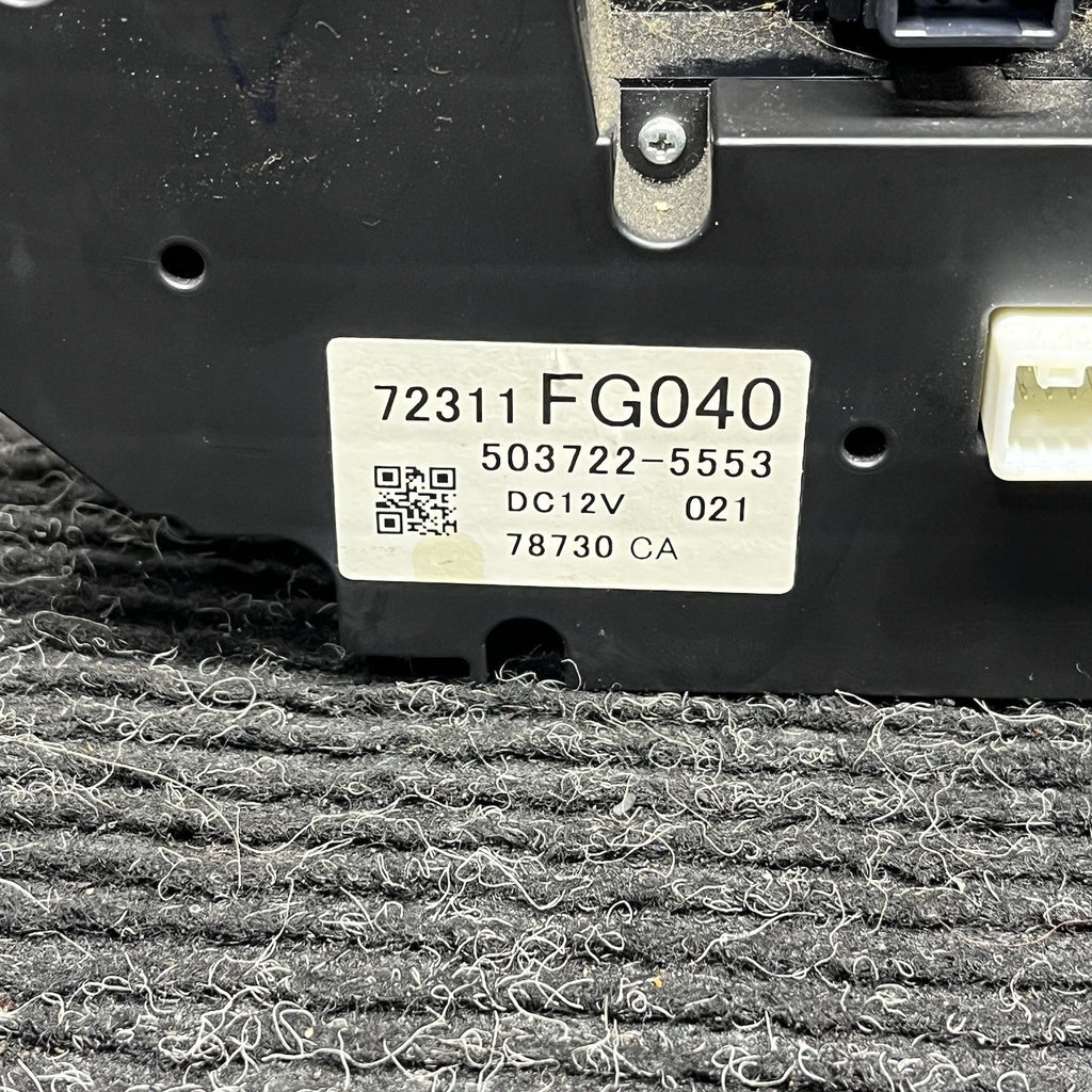 ☑️ 2008 Subaru Impreza WRX Auto Climate Heater AC Control OEM FG040