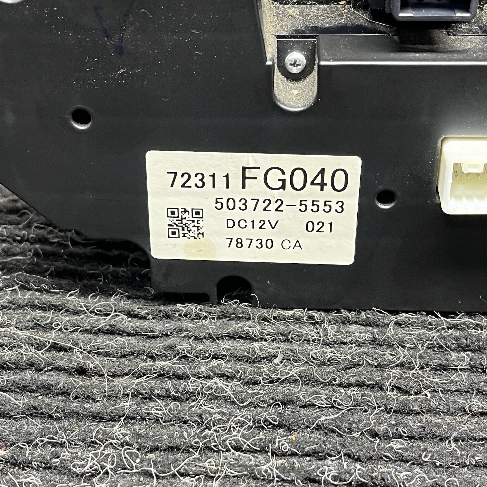 ☑️ 2008 Subaru Impreza WRX Auto Climate Heater AC Control OEM FG040