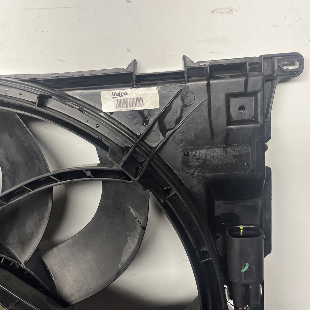 ☑️ 12-16 OEM BMW F22 F23 F30 F32 F33 F36 F87 M2 Radiator Cooling Fan Shroud 850W