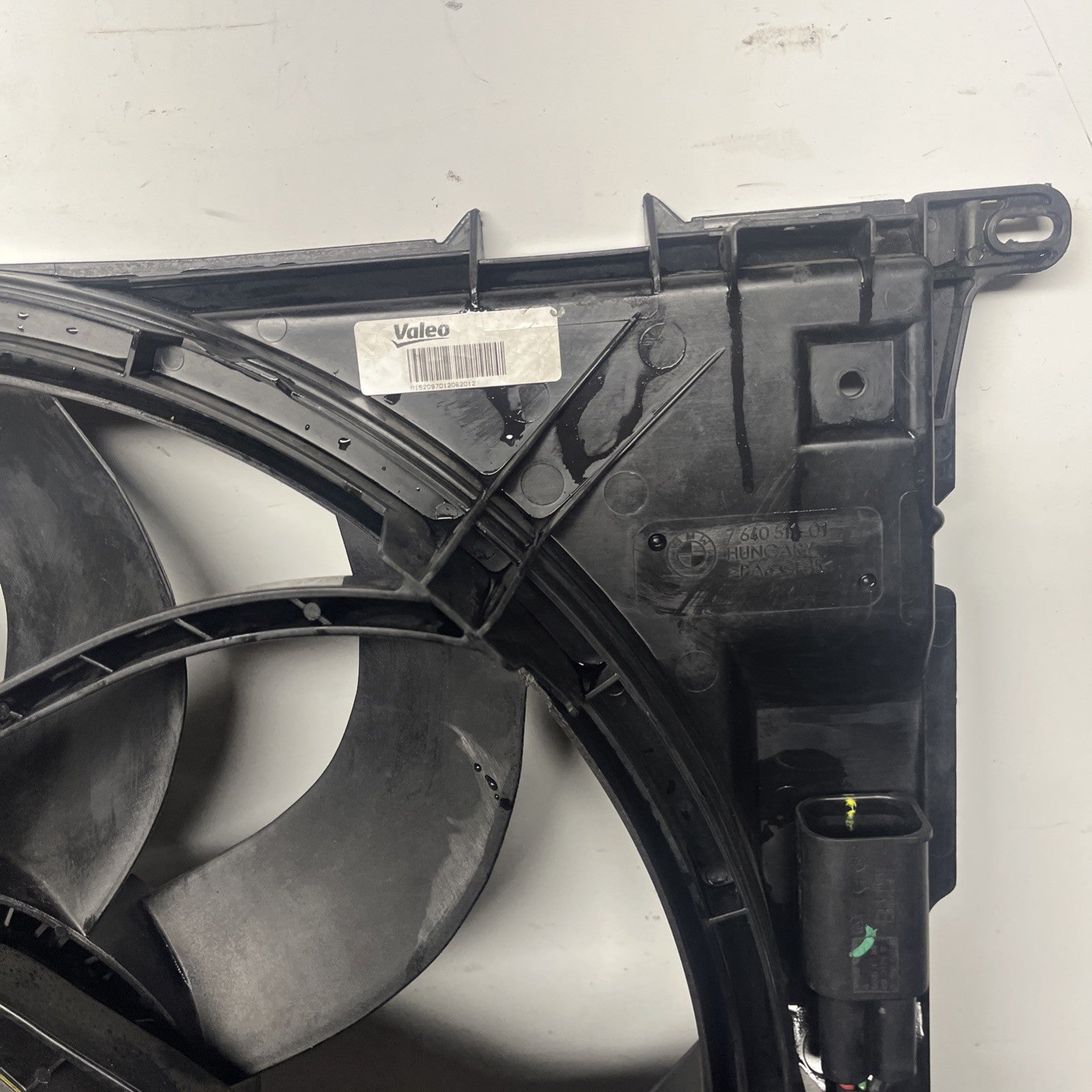☑️ 12-16 OEM BMW F22 F23 F30 F32 F33 F36 F87 M2 Radiator Cooling Fan Shroud 850W