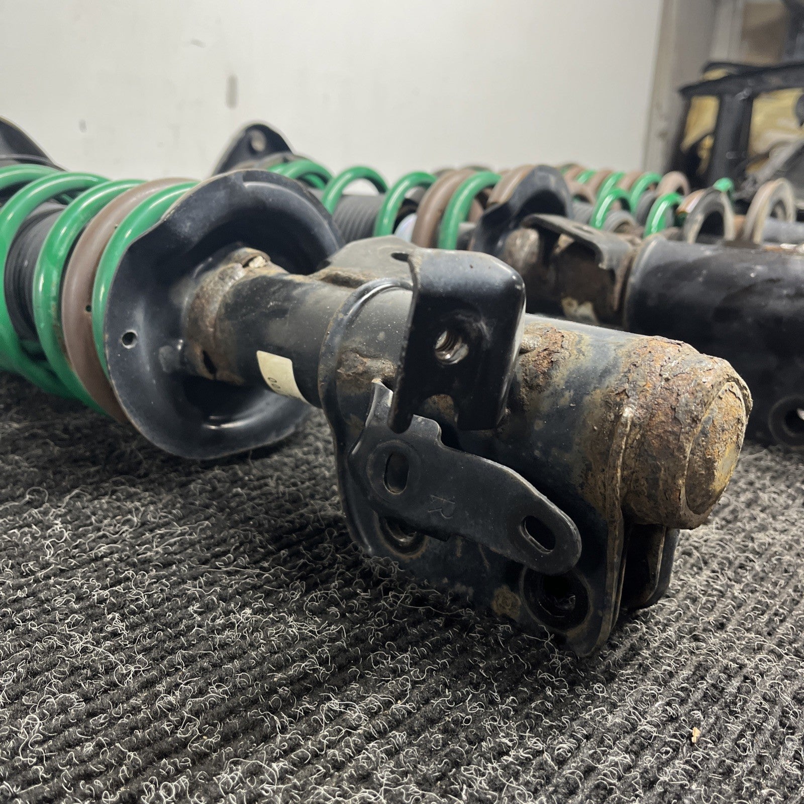 ☑️ OEM Struts W/Lowering Springs Tein Suspension Subaru BRZ Toyota 86 Scion FRS