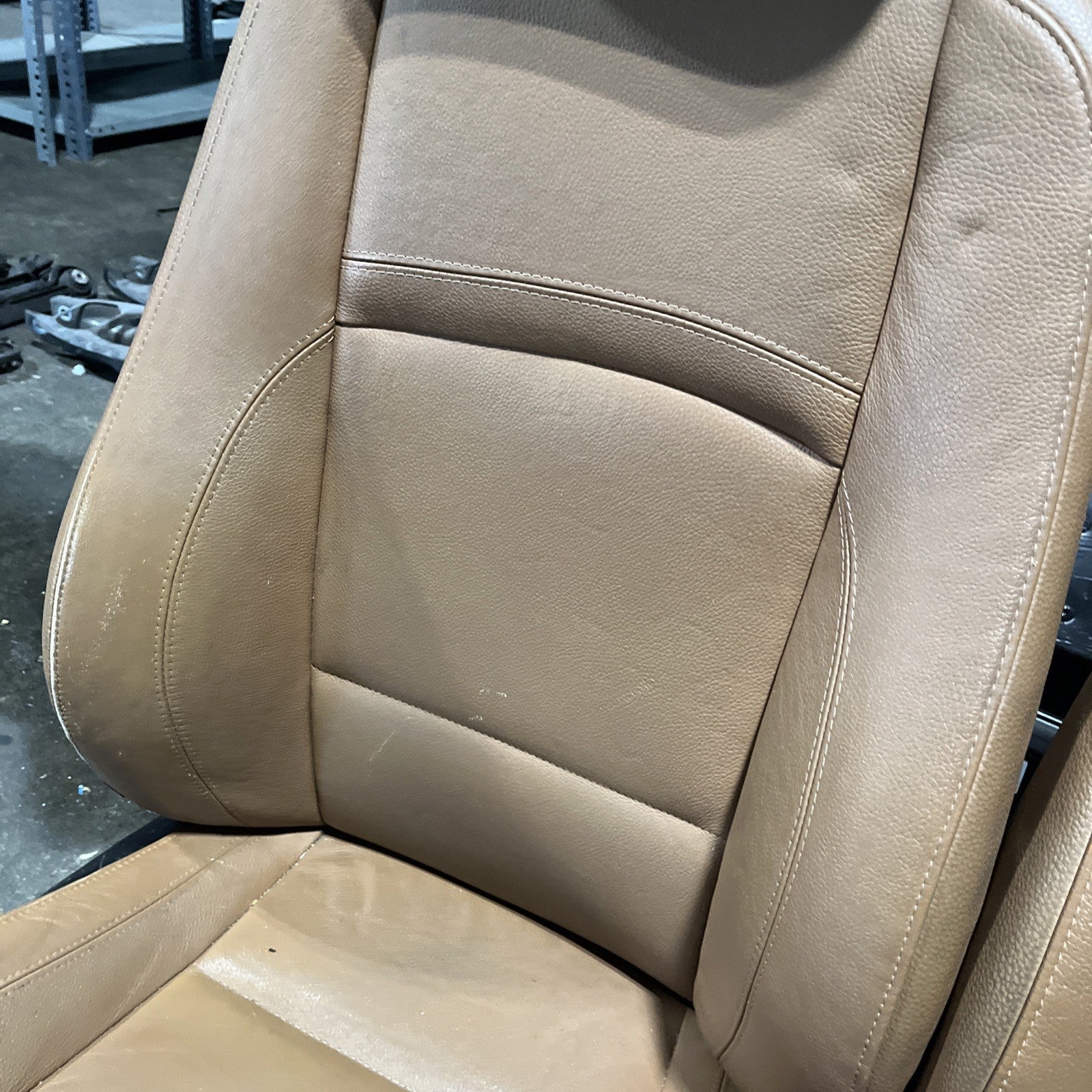 ☑️ 07-13 OEM BMW E92 Front Left Right SPORT Seats Black Dakota Leather HEATED