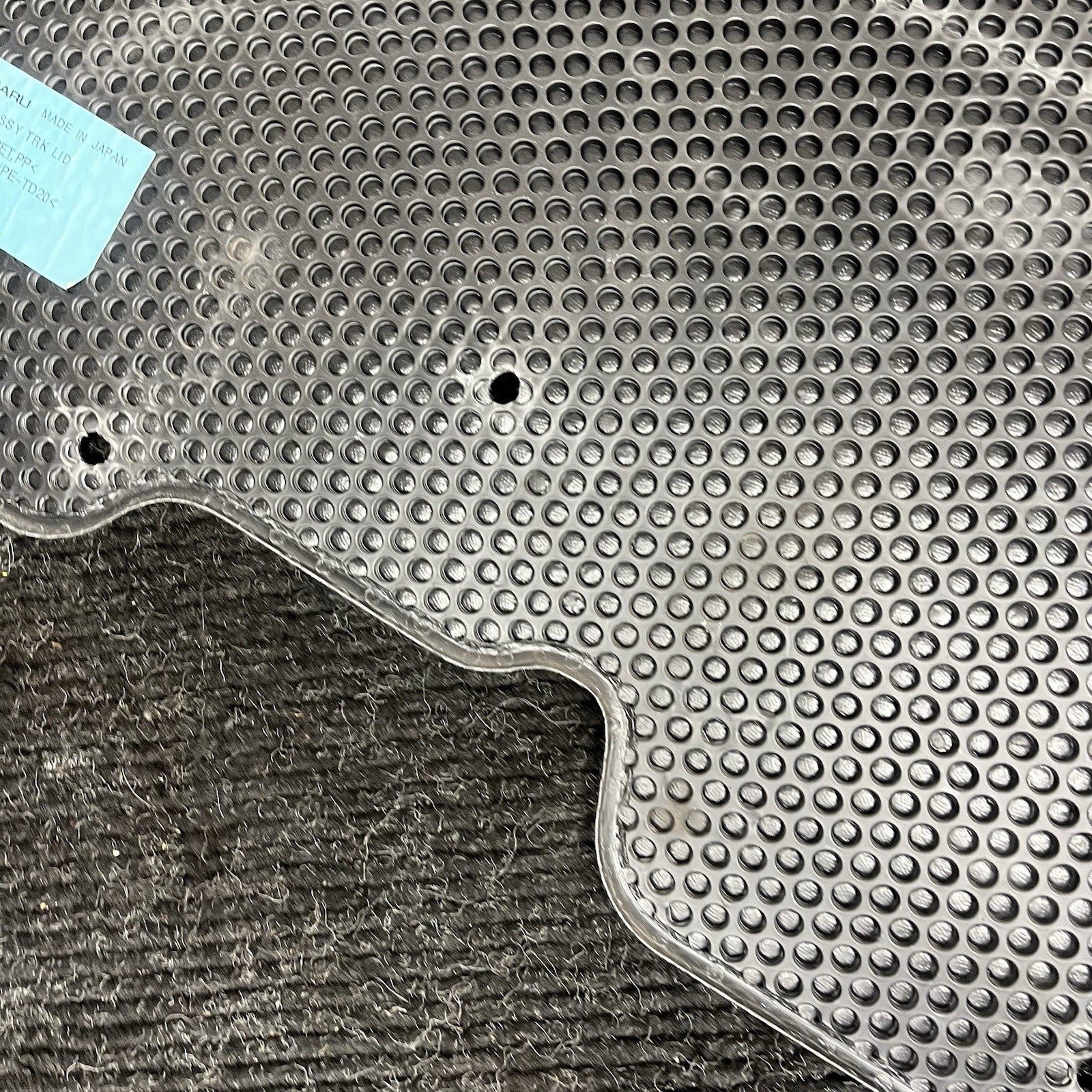 ☑️ 2015-2019 SUBARU WRX STI Trunk Carpet Liner Deck Cover 15-19