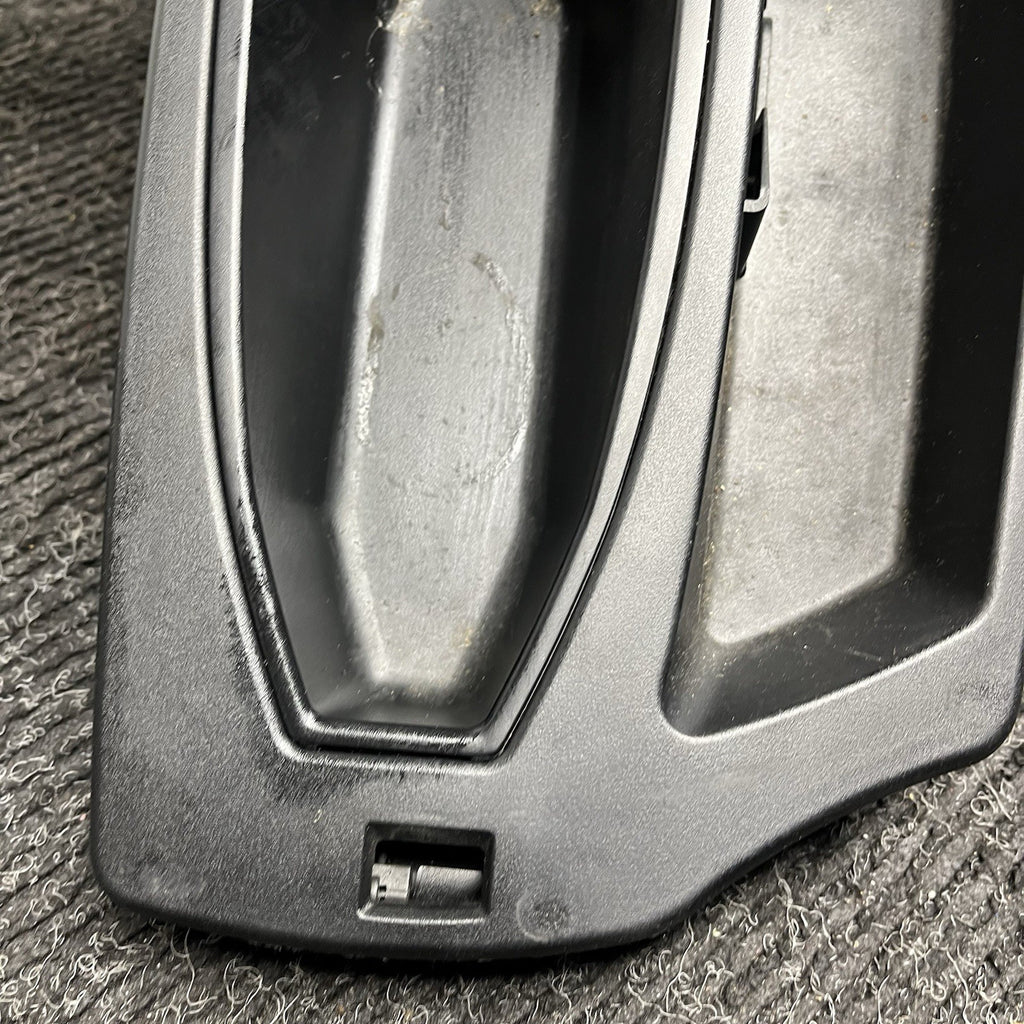 ☑️ 08-13 OEM BMW E88 E82 Center Console Armrest Tray Black Leather