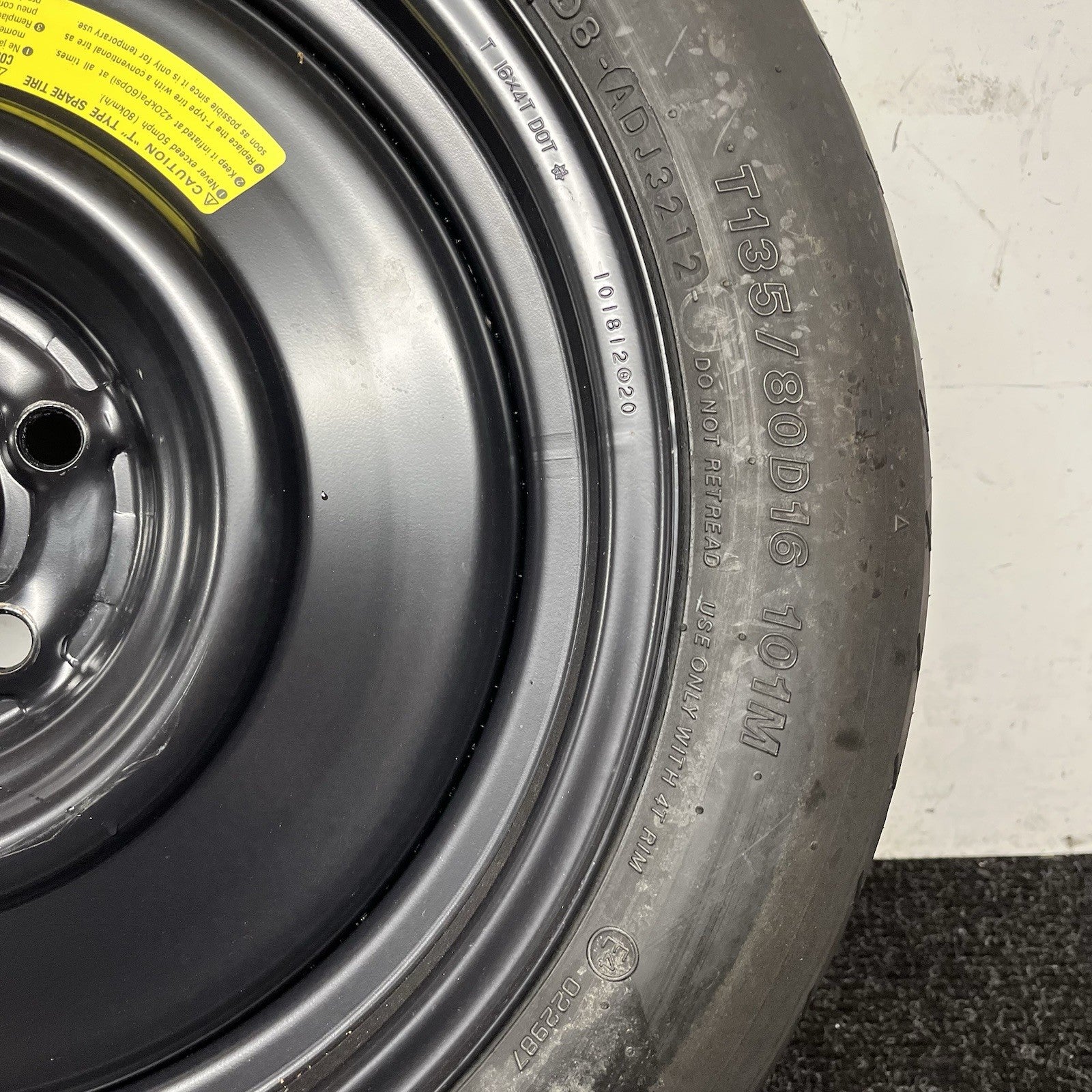 ☑️ 13-20 Scion FRS Subaru BRZ 86 Factory Spare Emergency Tire Rim Wheel OEM