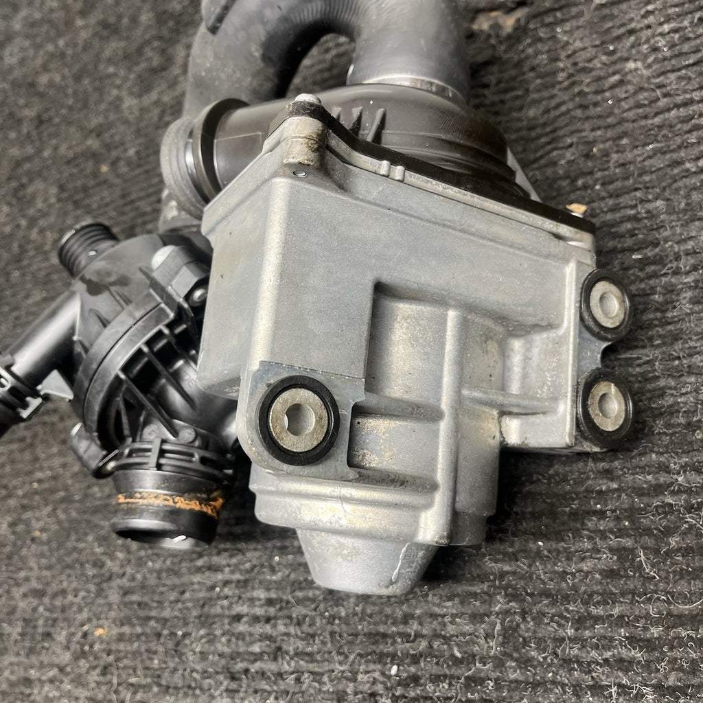 ☑️OEM BMW E82 E90 E92 F10 F13 N54 N55 Electric Water Pump W/ Thermostat 72K Mile