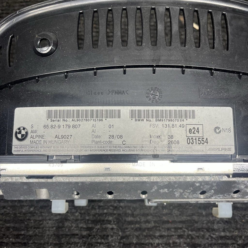 ☑️ 06-08 BMW E90 E92 CCC Navigation Dash Information On-Board Monitor Screen OEM