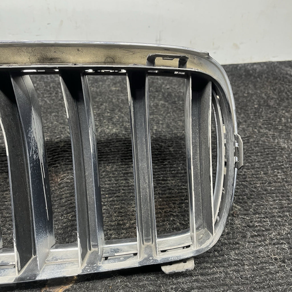 ☑️ 2014-18 BMW X5 F15 KIDNEY GRILLE RIGHT & LEFT 7316076 7316075 OEM