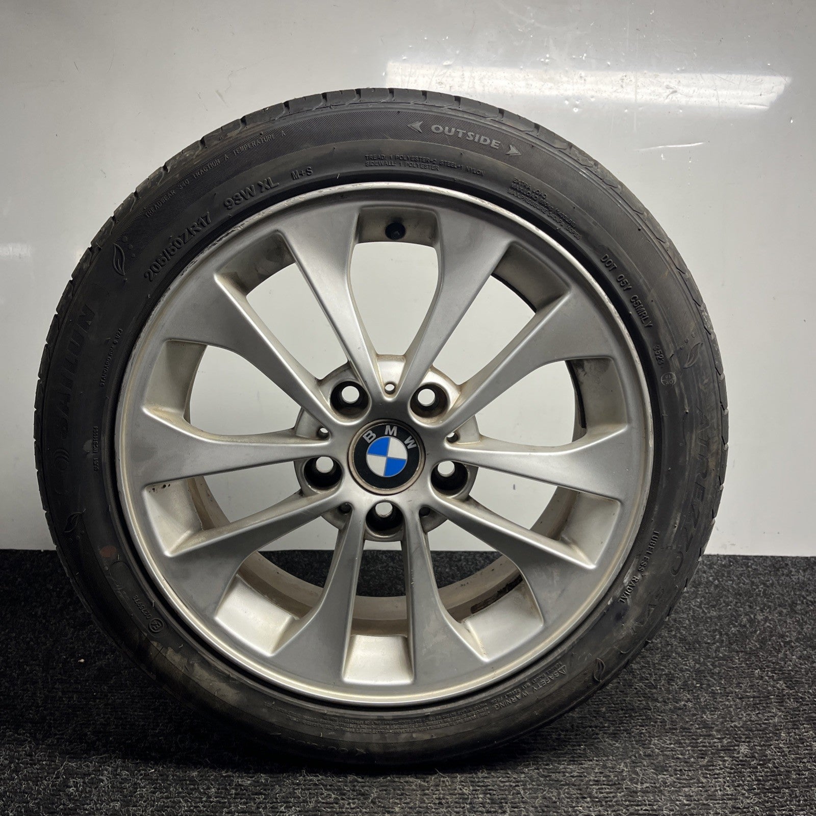 ☑️ Bmw 325I Oem Rim Factory Wheel 17" X 7" 10 Spoke Scuffs 6757042