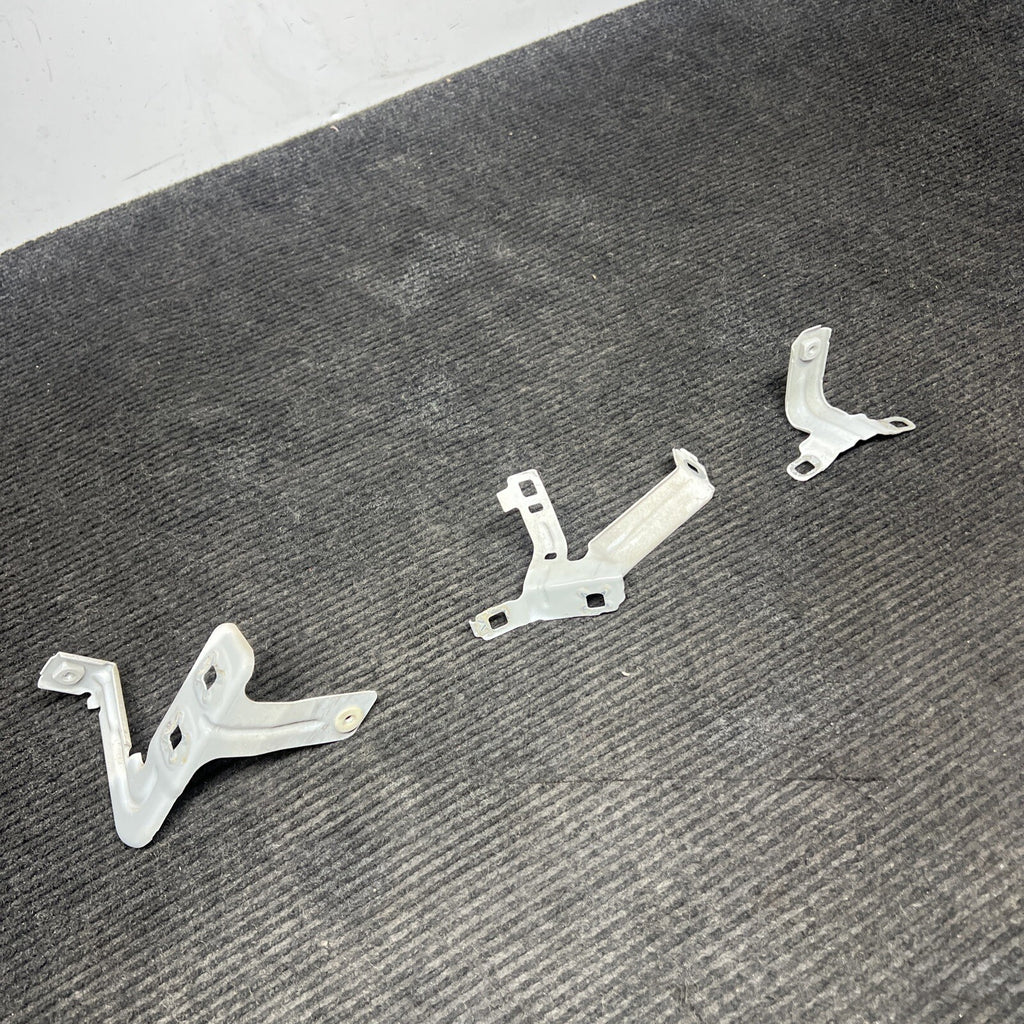 ☑️ 14-20 OEM BMW F22 F23 230 M235 Front Left Fender Wing Holder Brackets SET (3)