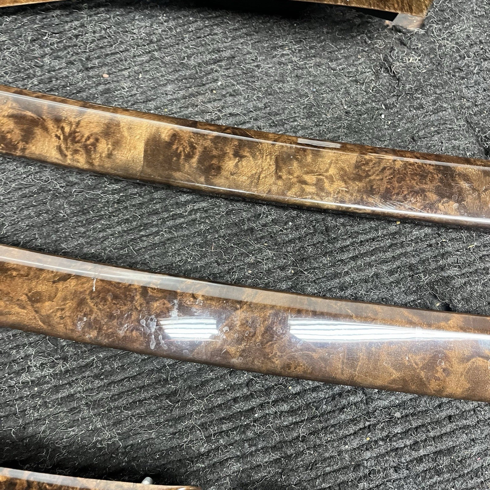 ☑️ 07-08 OEM BMW E93 335i Interior Dash Door Center Console Fine Wood Trim SET