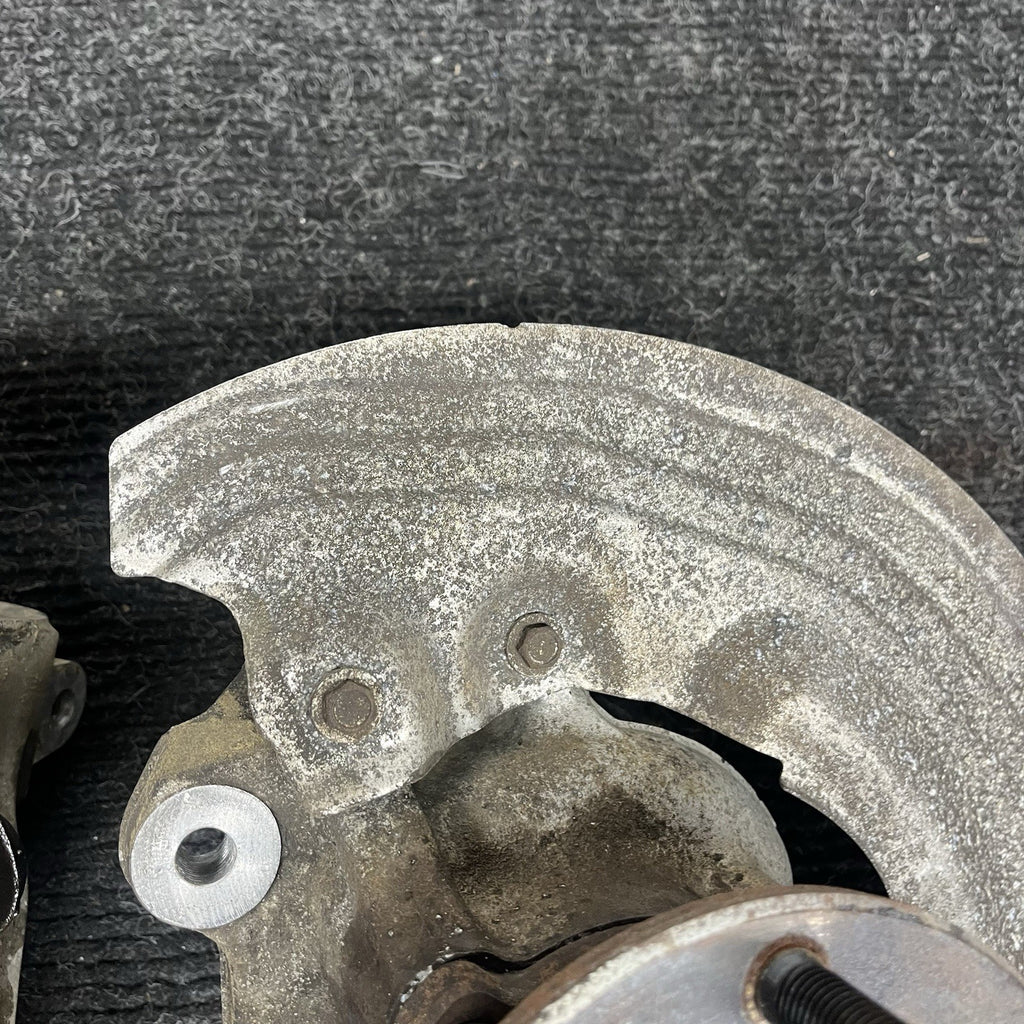 ☑️ BMW E88 E82 E90 E92 3 Series Front Spindle Knuckle Wheel Hub Bearing Pair OEM